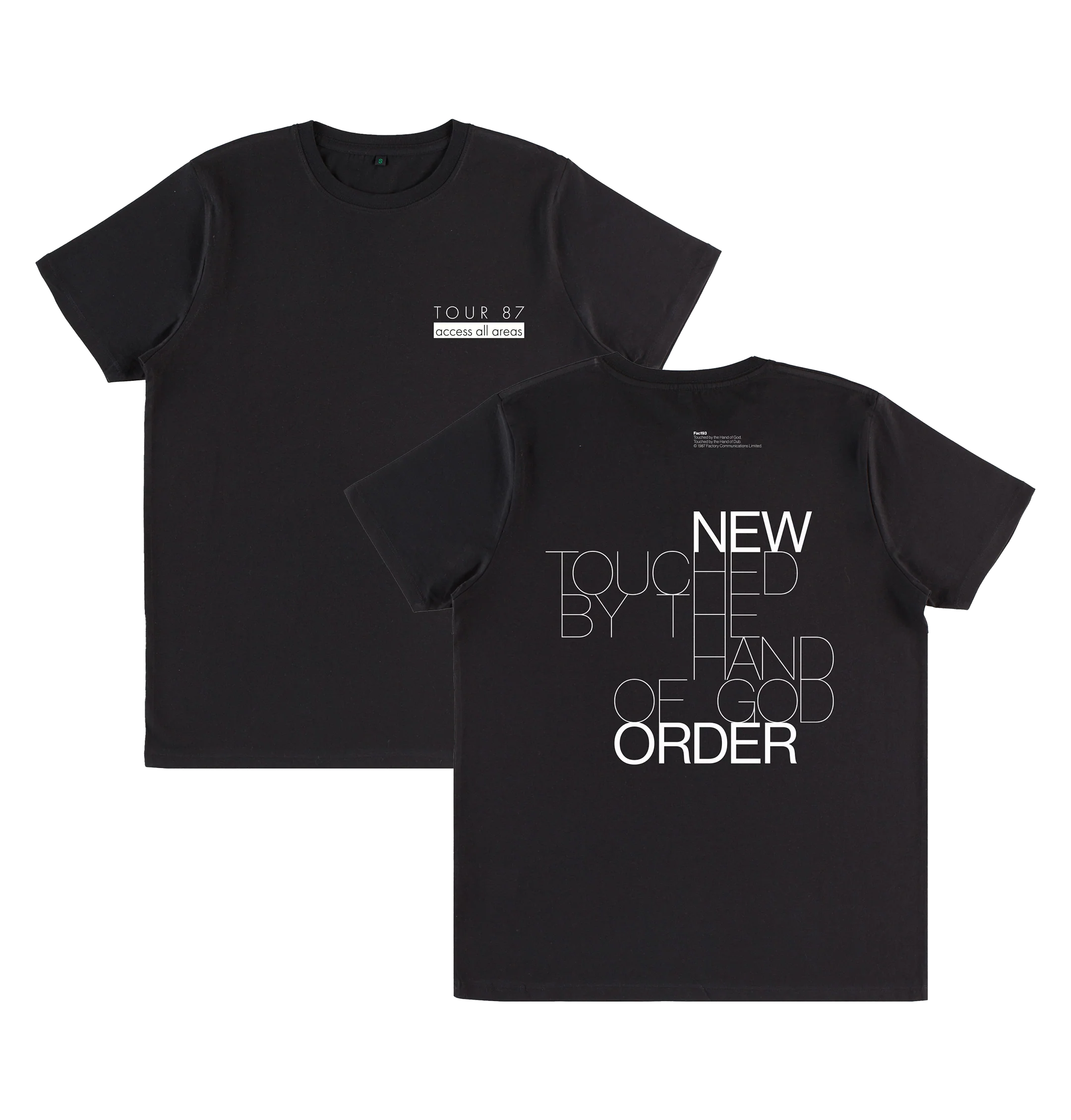 Access All Areas T-Shirt Black - Image 2