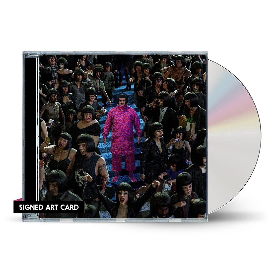 Alone In A Crowd Signed Art Card CD