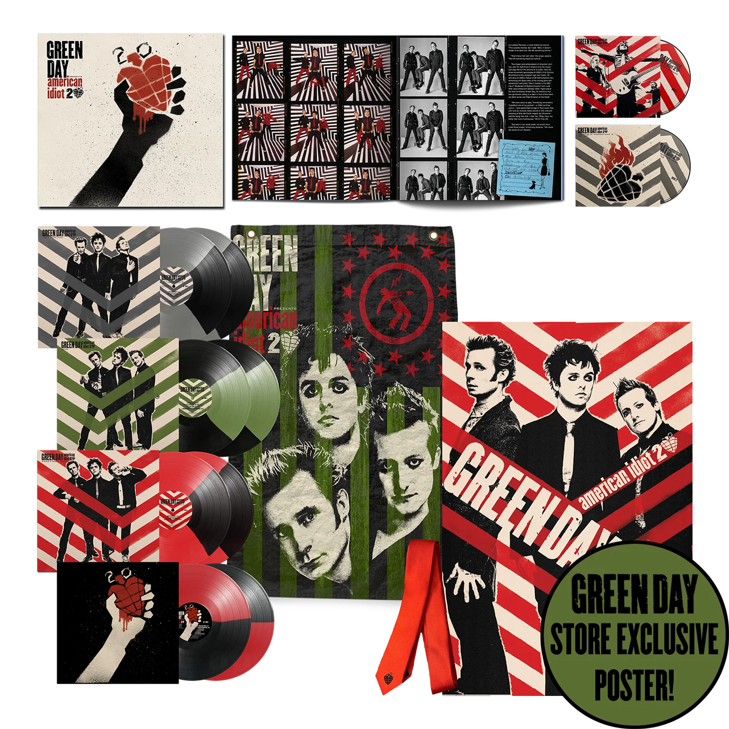 American Idiot (20th Anniversary) Super Deluxe Box Set + Store Exclusive Poster!