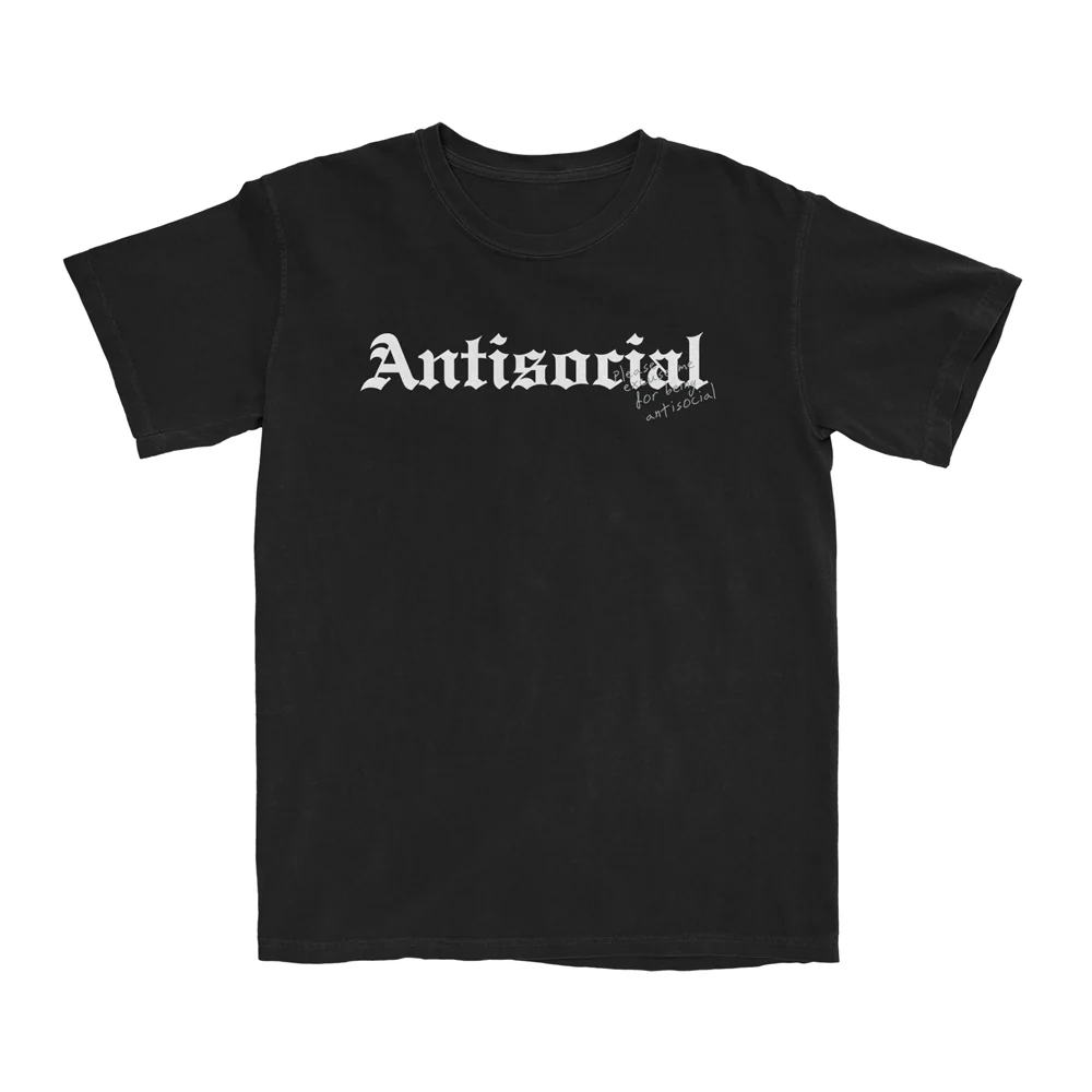 Antisocial T-Shirt (Black)