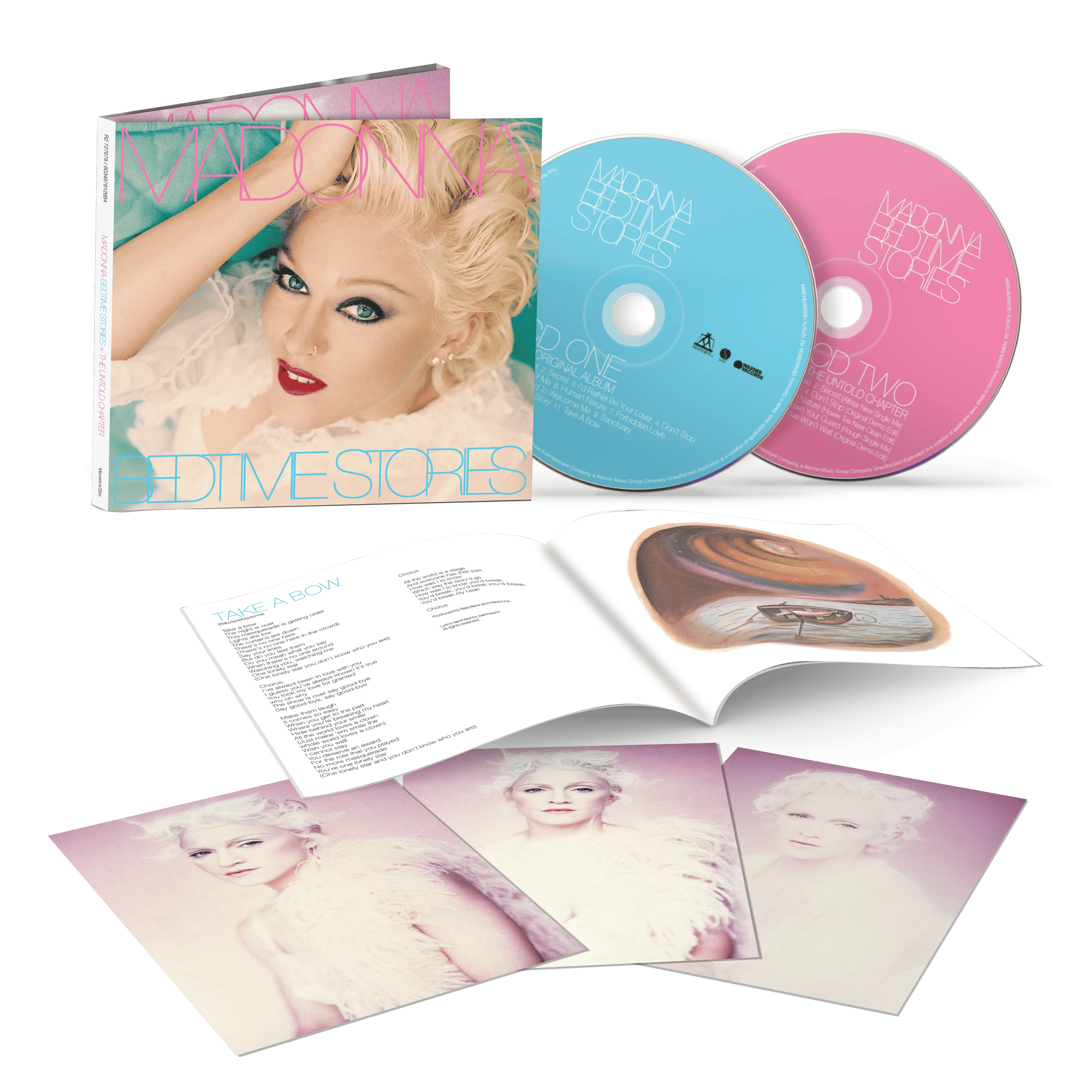 Bedtime Stories - The Untold Chapter (Deluxe Edition 2CD) & Postcard Set
