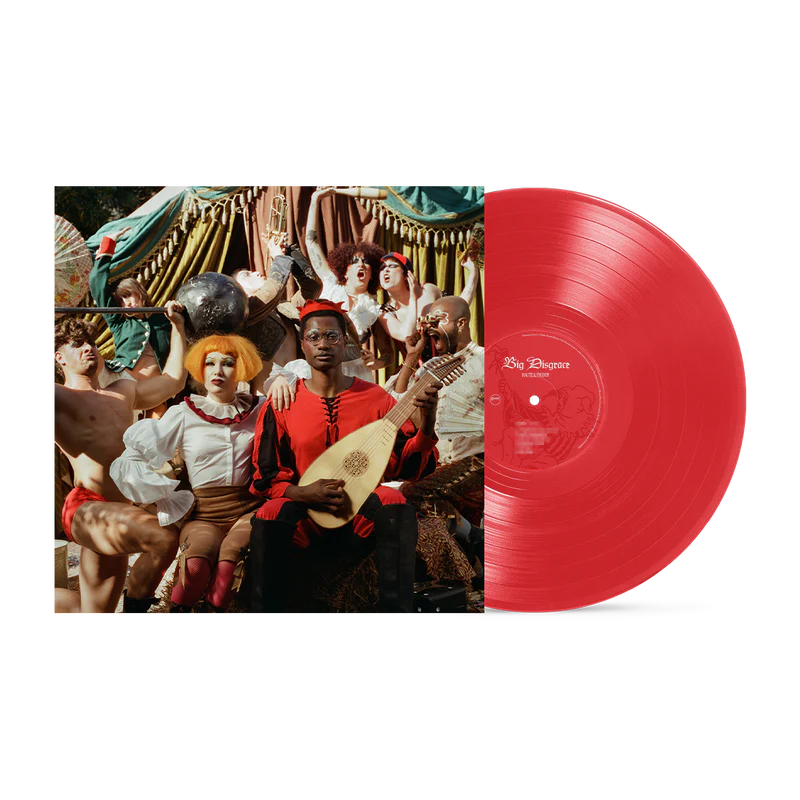 Big Disgrace Neon Coral Vinyl