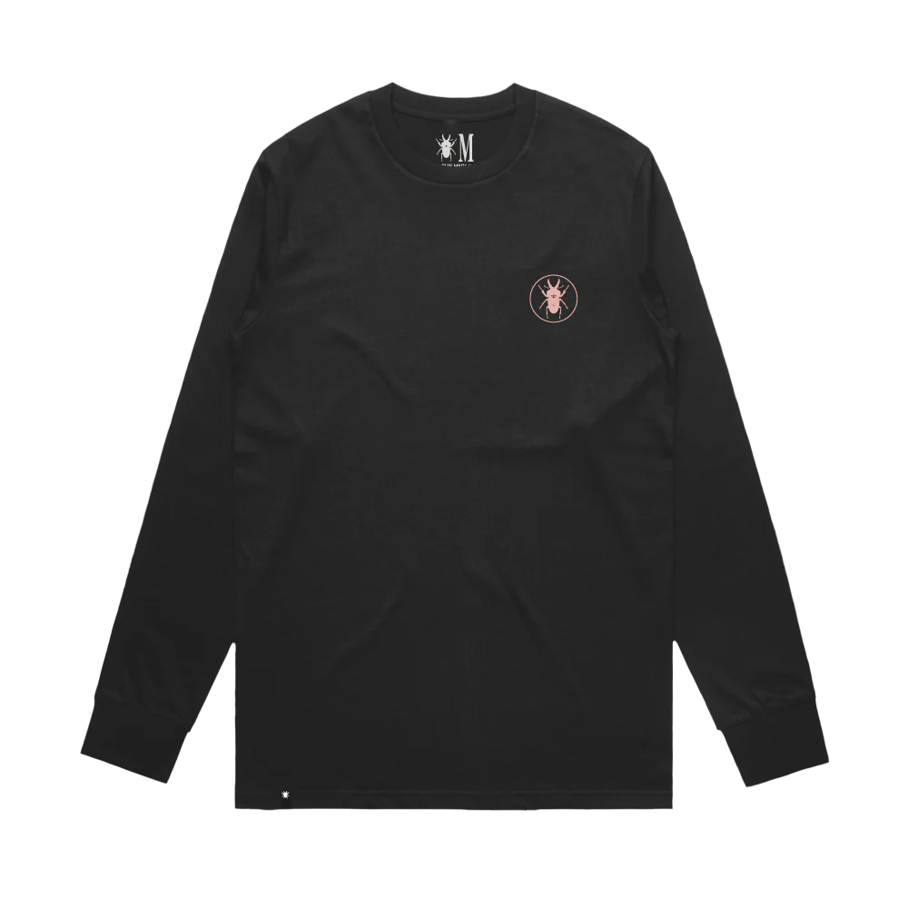 Black Stag Beetle Long Sleeve
