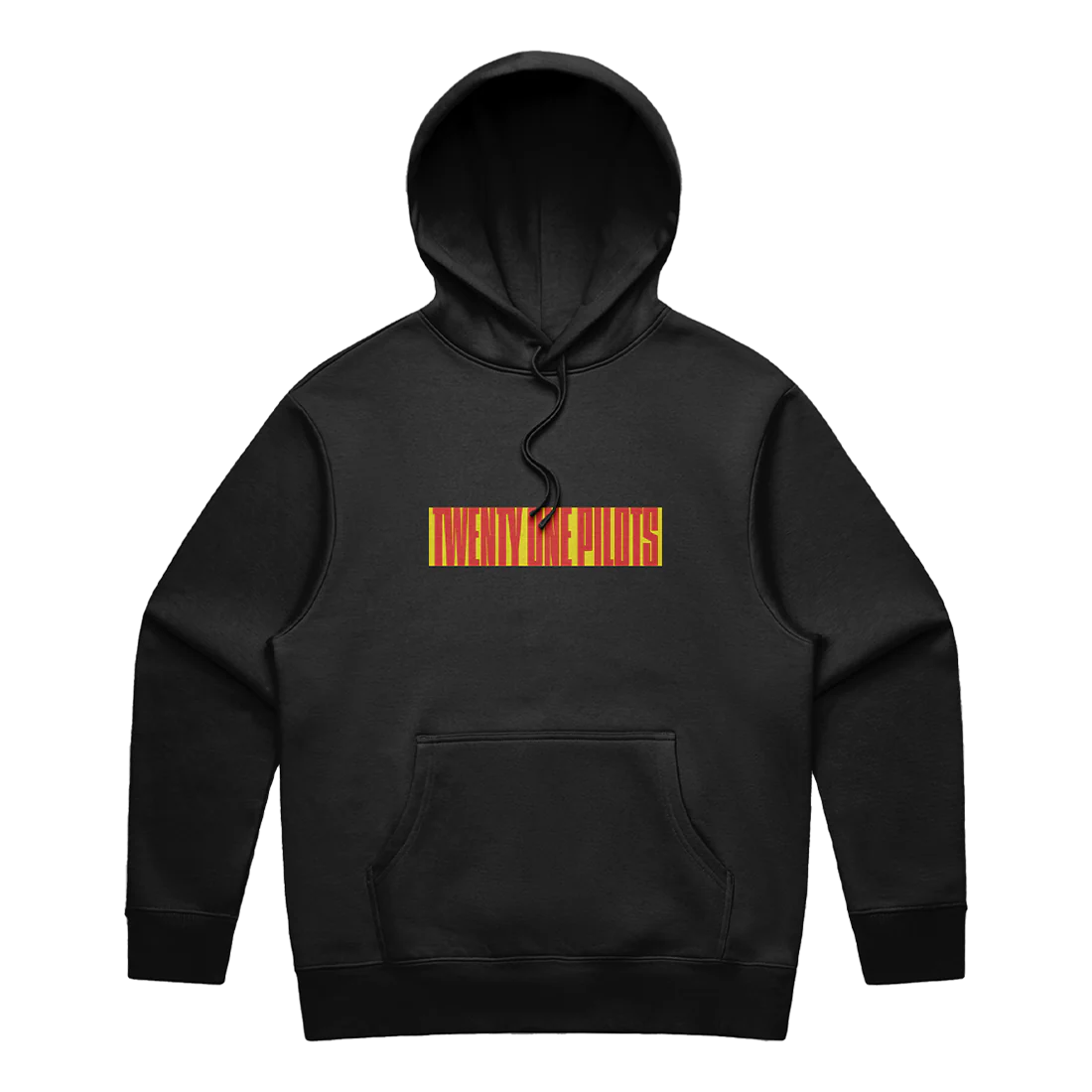 BLOCK WORDMARK BLACK HOODIE + CHOICE OF MUSIC - Image 5