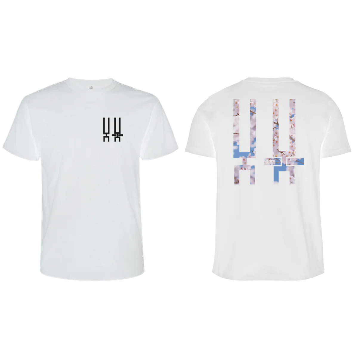 Blossom Mask T-Shirt White