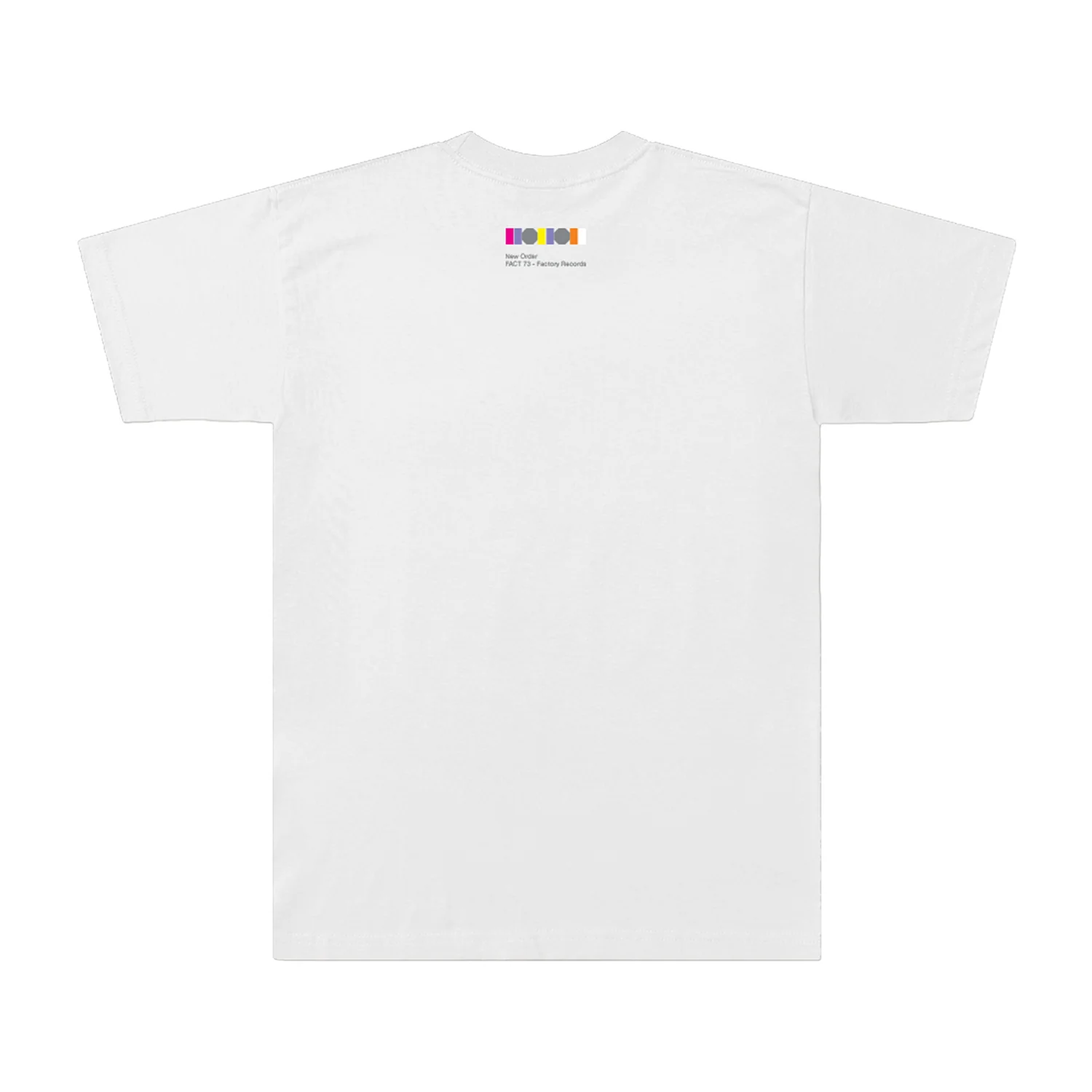 Blue Monday Wheel White T-Shirt - Image 2