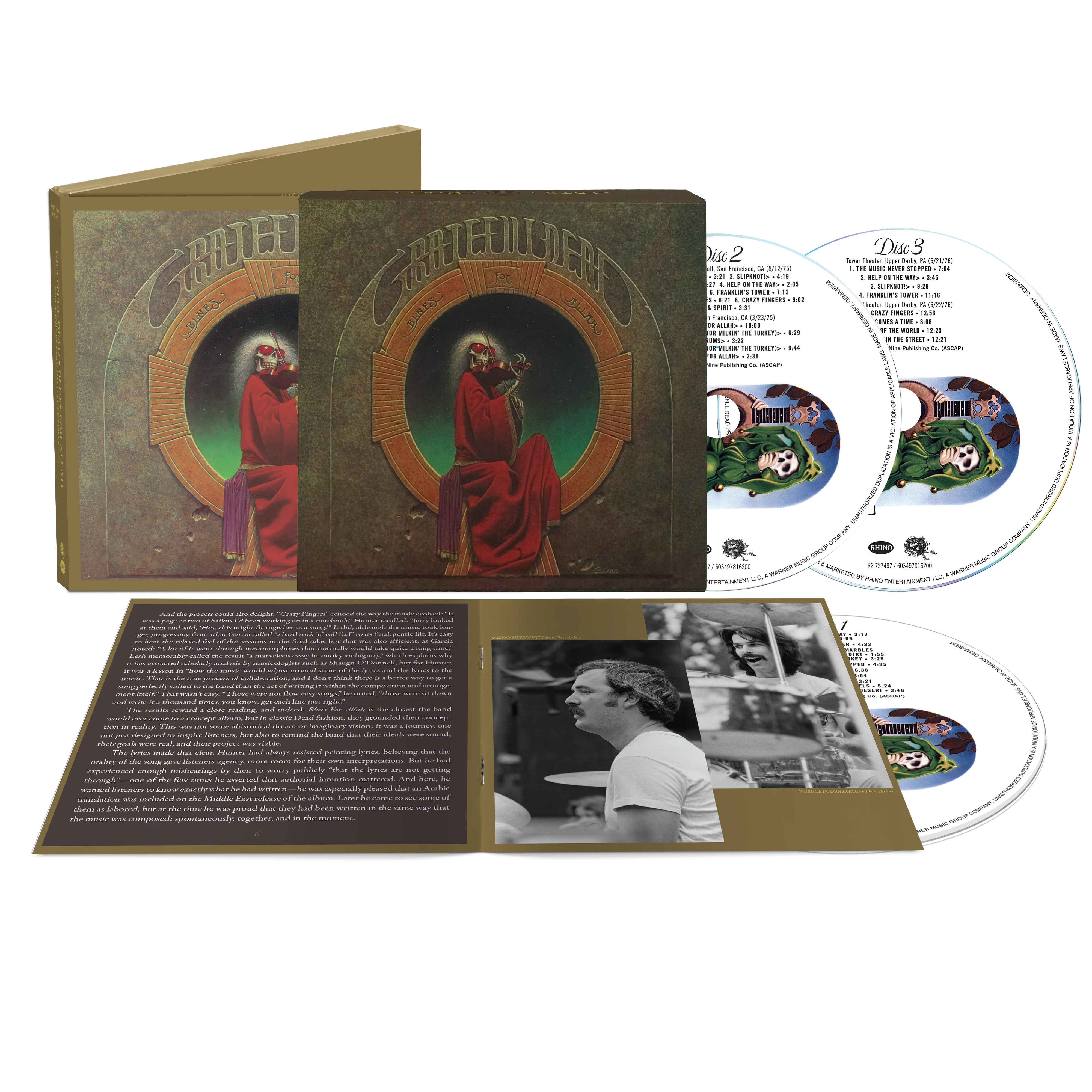 Blues For Allah (50th Anniversary Deluxe Edition) [3CD]