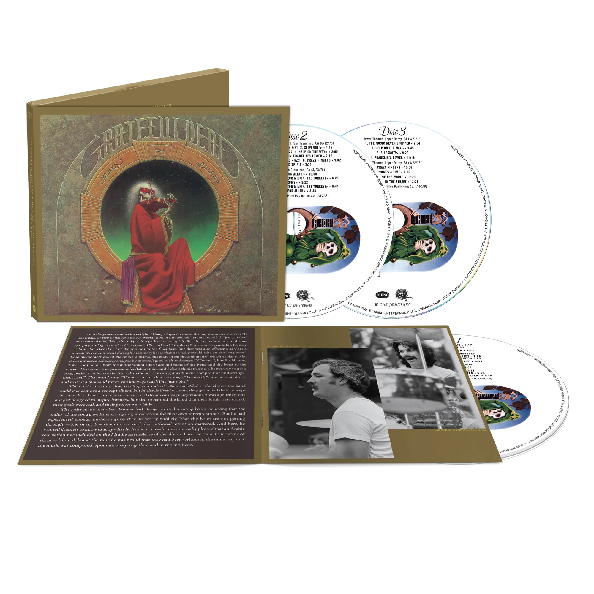 Blues For Allah (50th Anniversary Deluxe Edition) [3CD Standard]