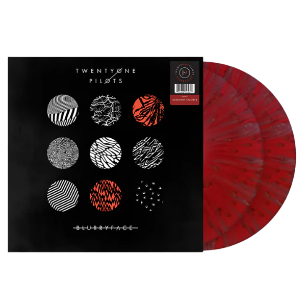 Blurryface 2LP (Burgundy Splatter Vinyl)