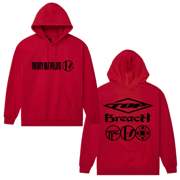 BREACH RED HOODIE