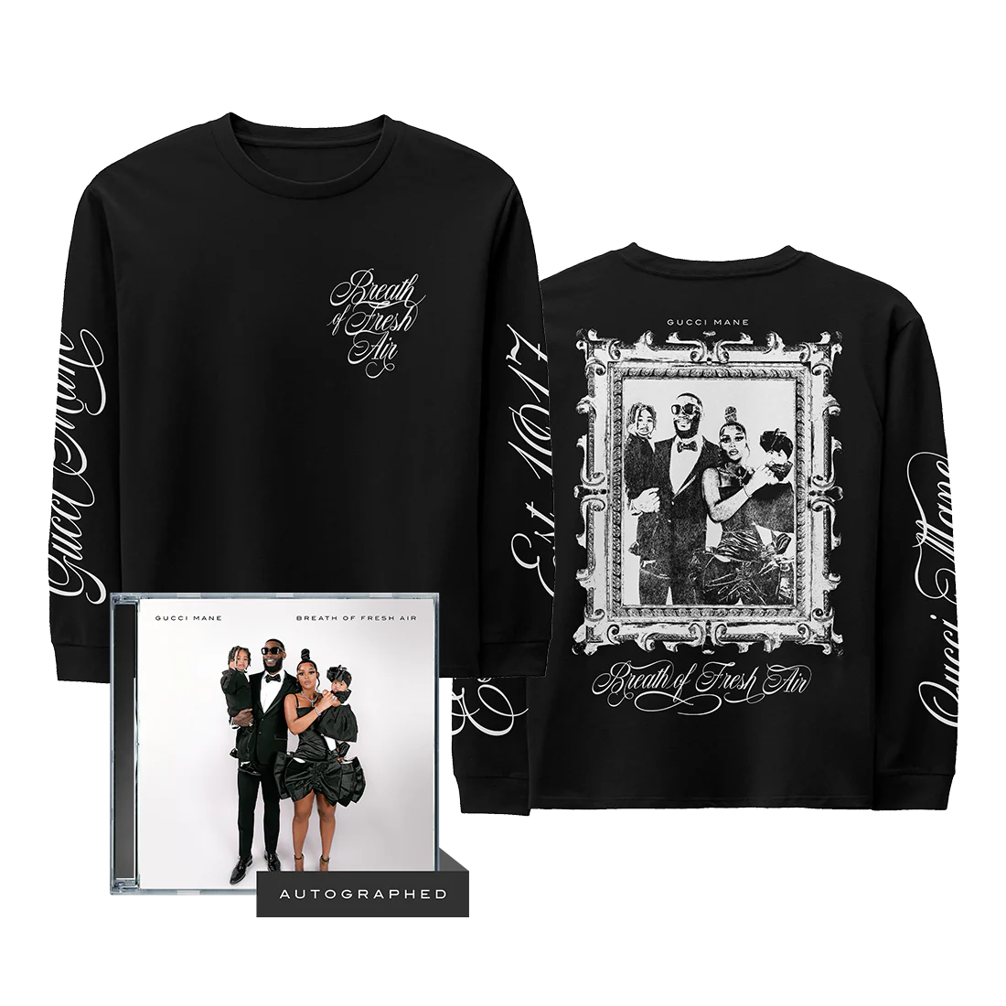 Breath of Fresh Air Signed CD + Long Sleeve Fan Pack