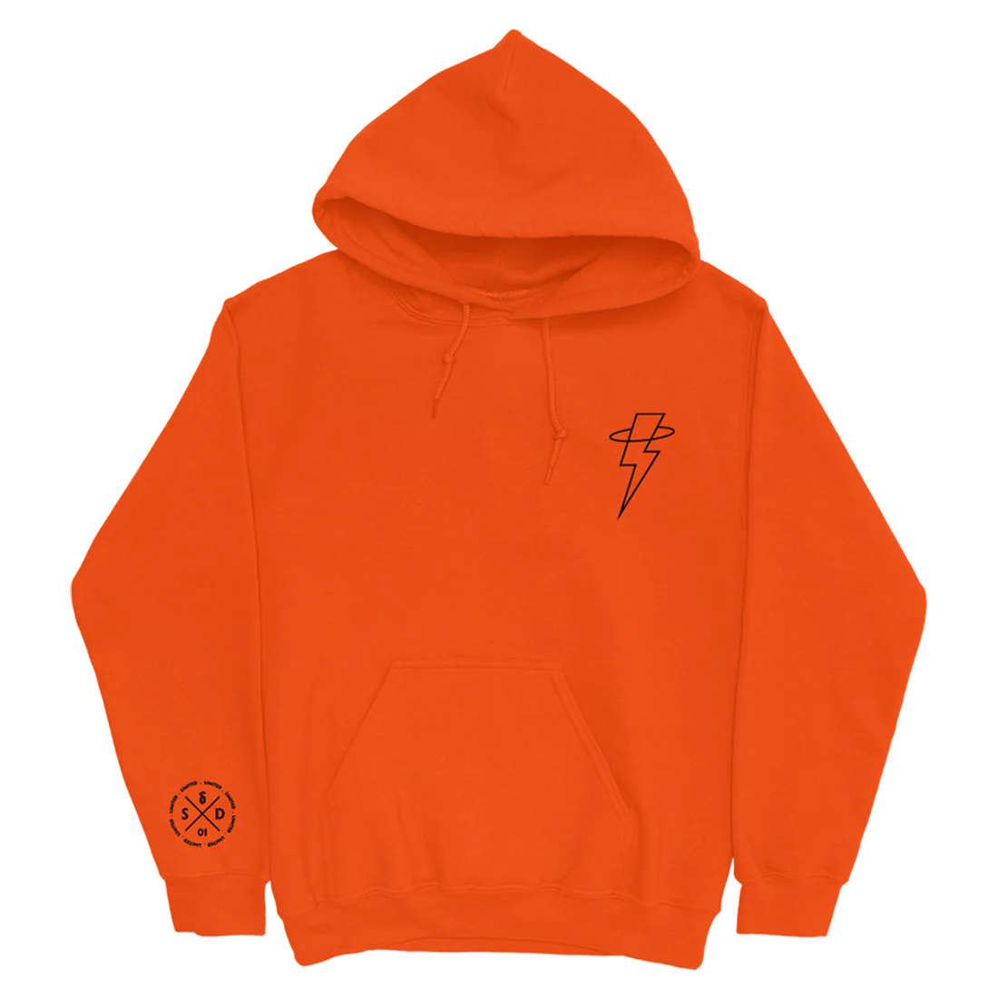 Call Me A Saint Hoodie (Orange) - Image 3