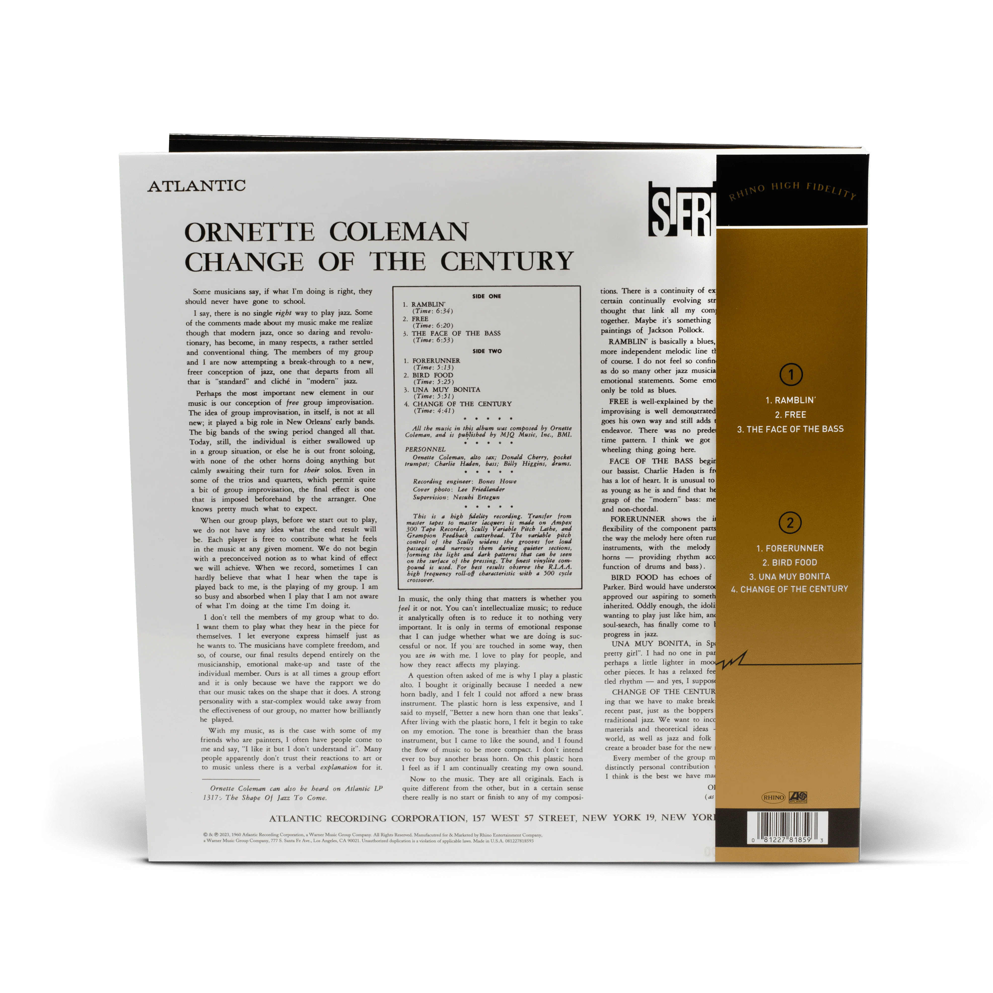 Change Of The Century (Rhino High Fidelity) - Image 3