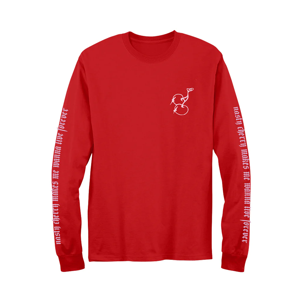 Cherries Longsleeve Red T-Shirt