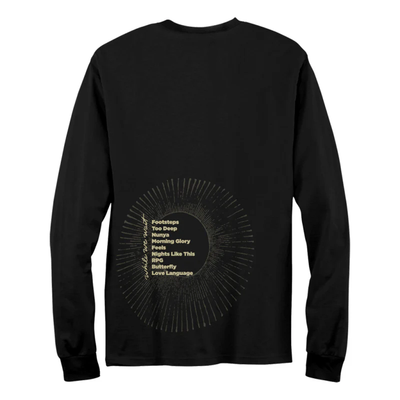 Circle Burst Black Longsleeve - Image 2