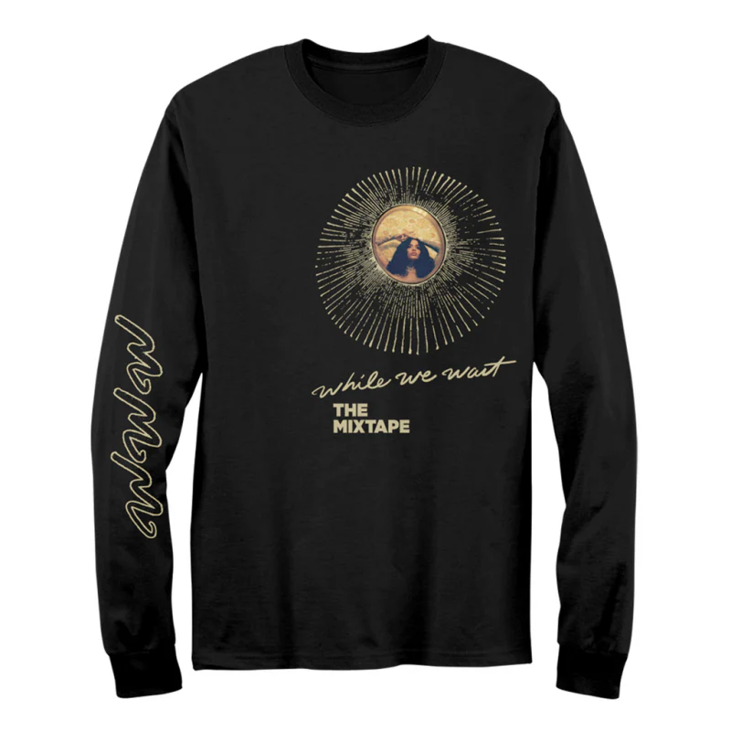 Circle Burst Black Longsleeve - Image 3