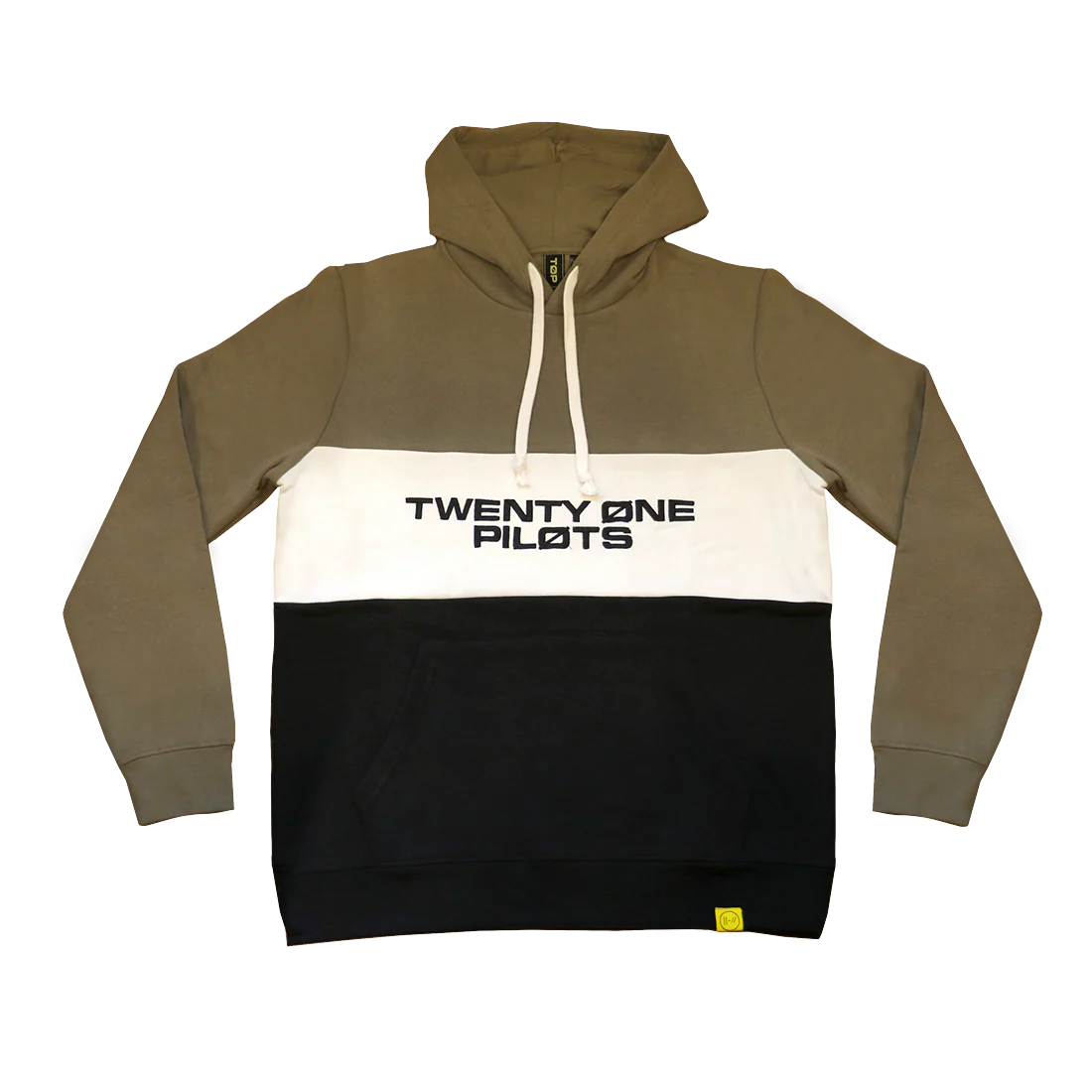 Color Block Hoodie (Green)