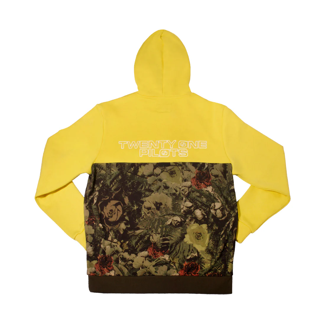 Color Block Hoodie (Yellow) - Image 2
