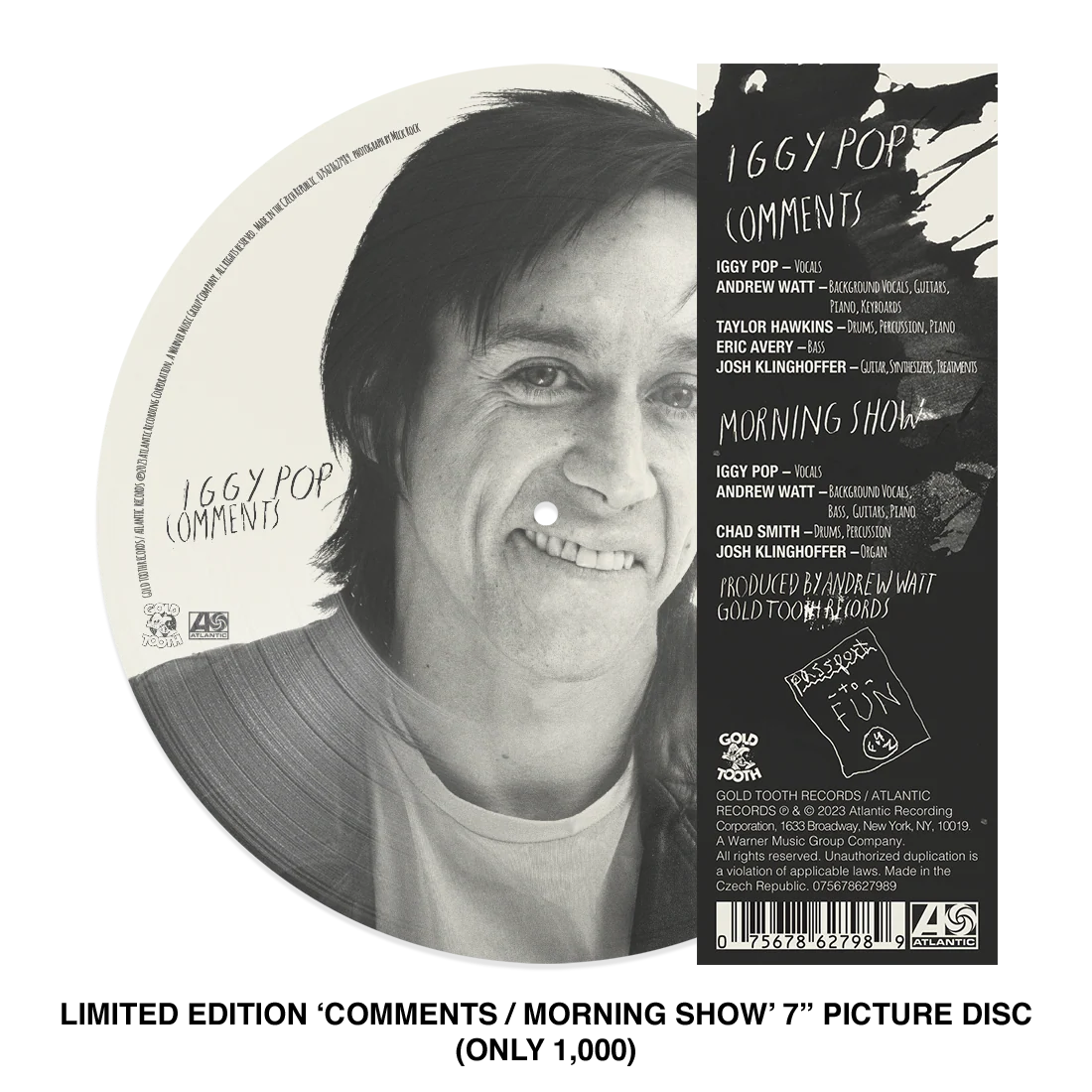 Comments / Morning Show 7” Picture Disc