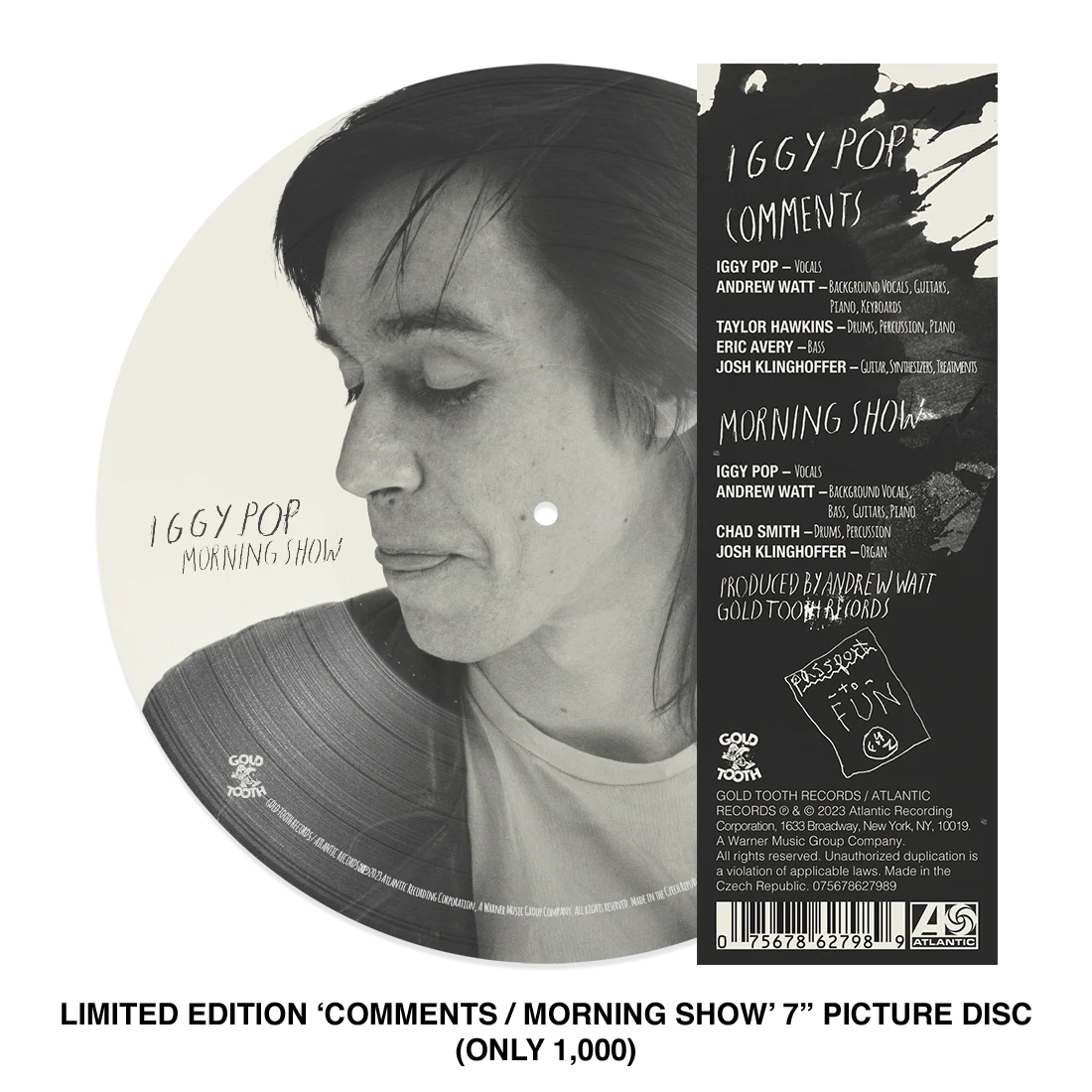 Comments / Morning Show 7” Picture Disc - Image 2