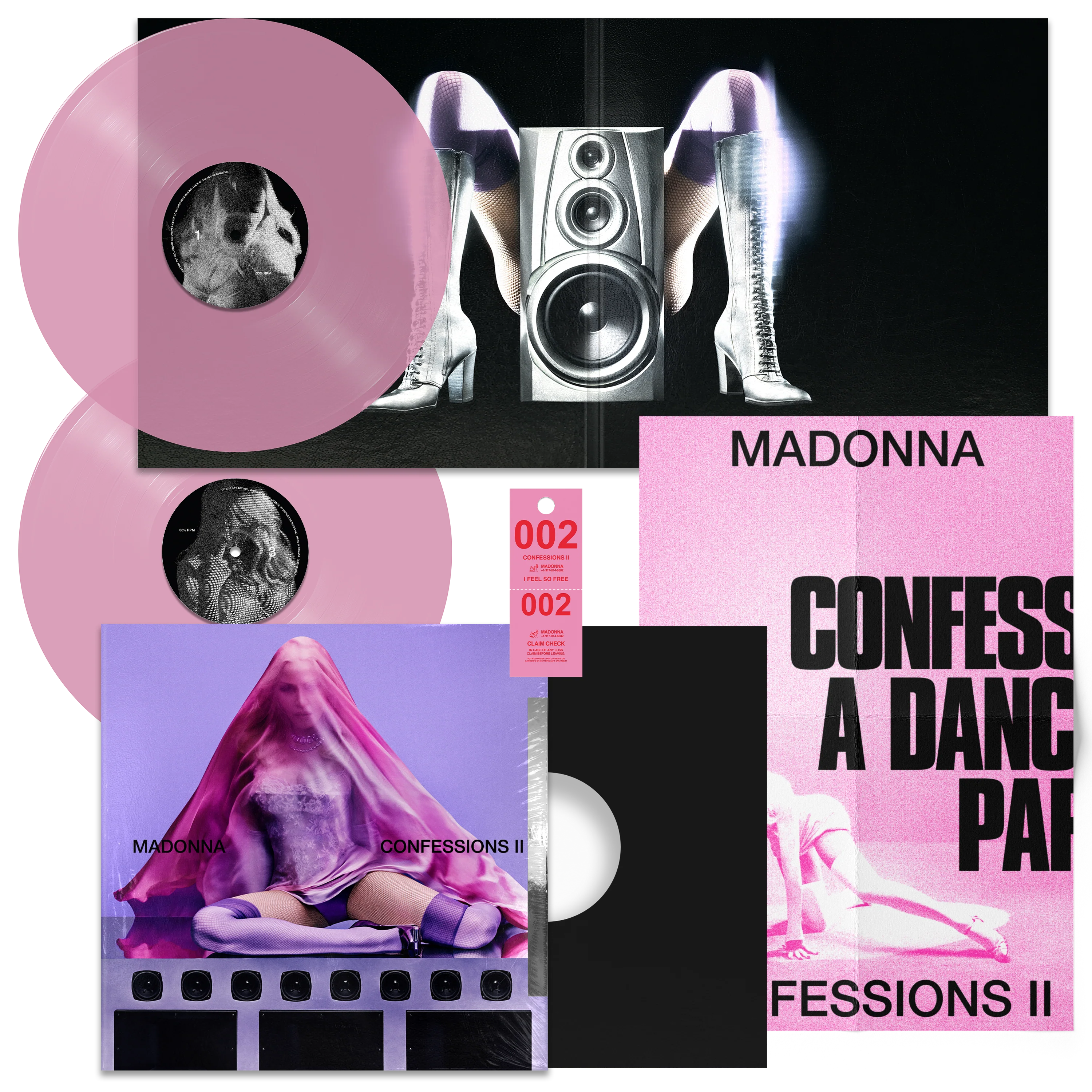 CONFESSIONS II (Pink 2LP) - Image 2