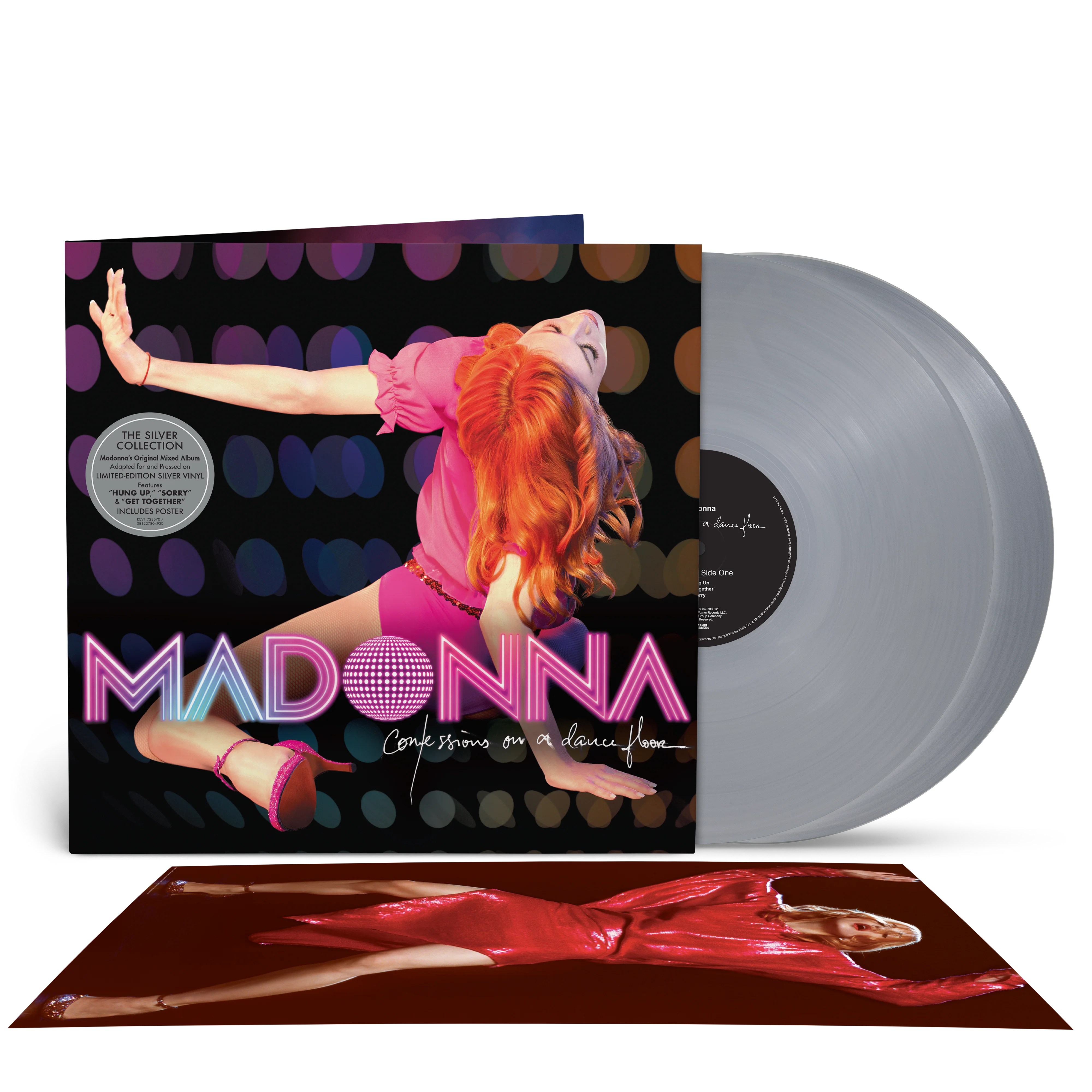 Confessions On A Dancefloor (Silver Collection) (2LP Silver) With Poster