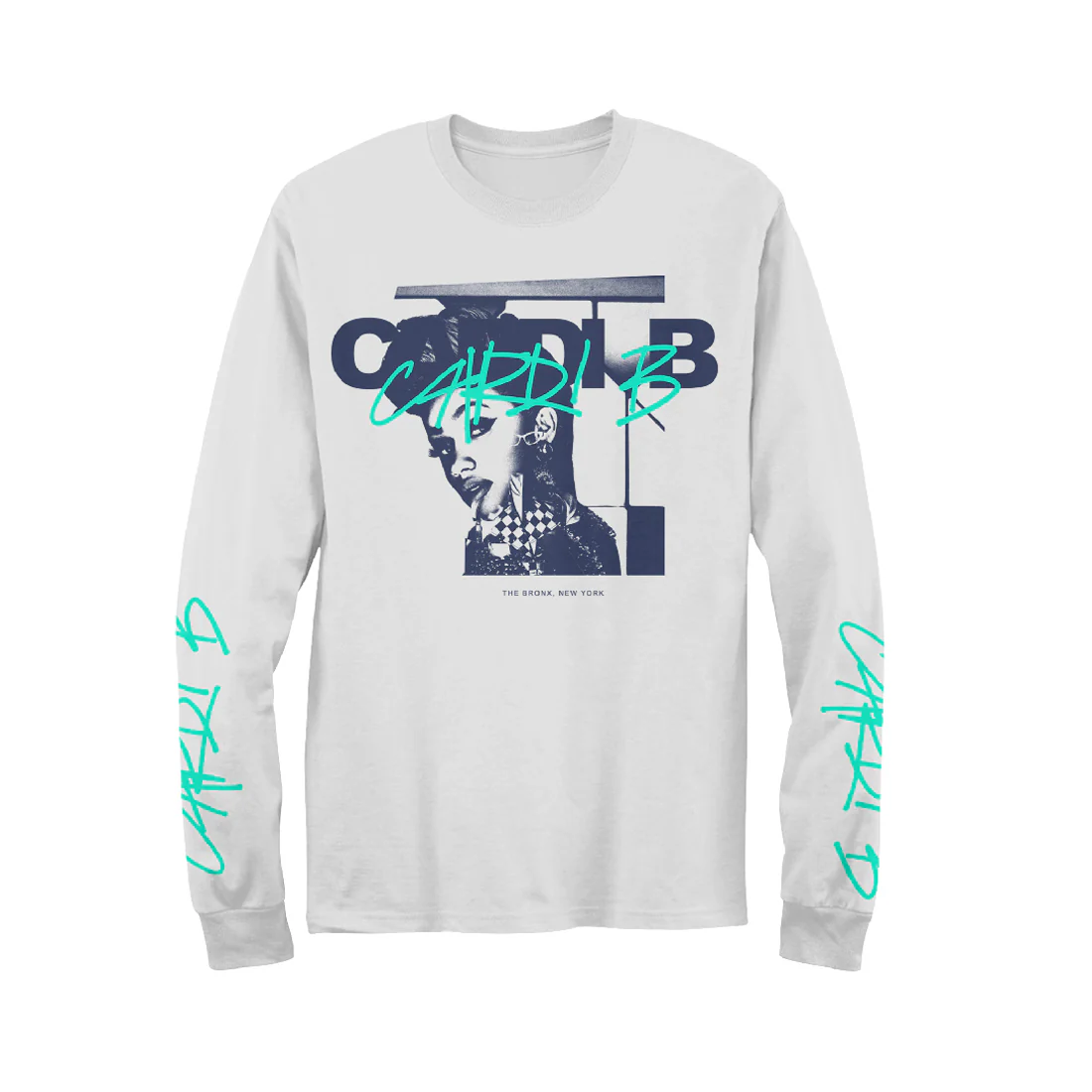 Contrast Cardi Longsleeve T-Shirt - Image 3