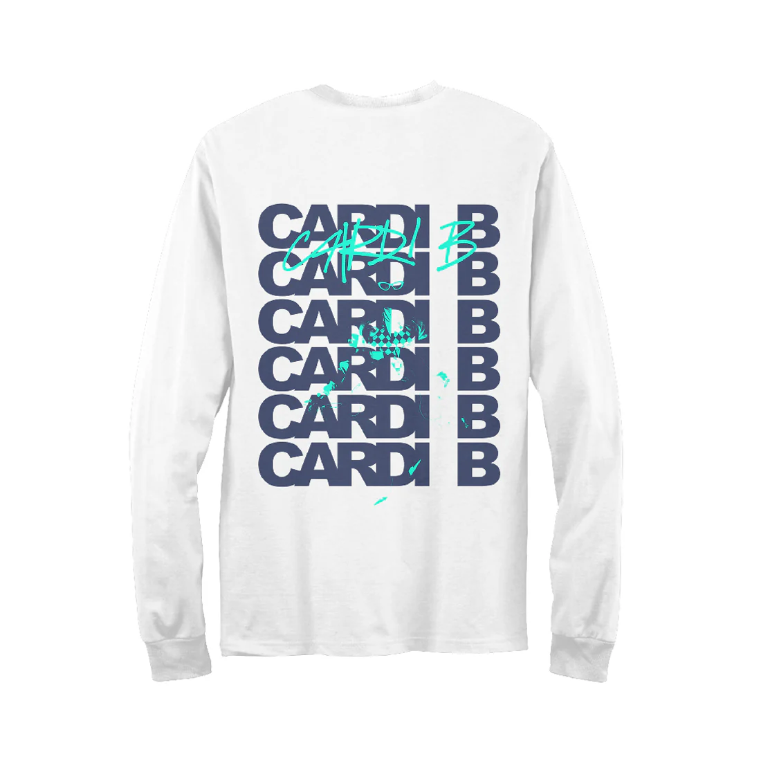 Contrast Cardi Longsleeve T-Shirt - Image 4