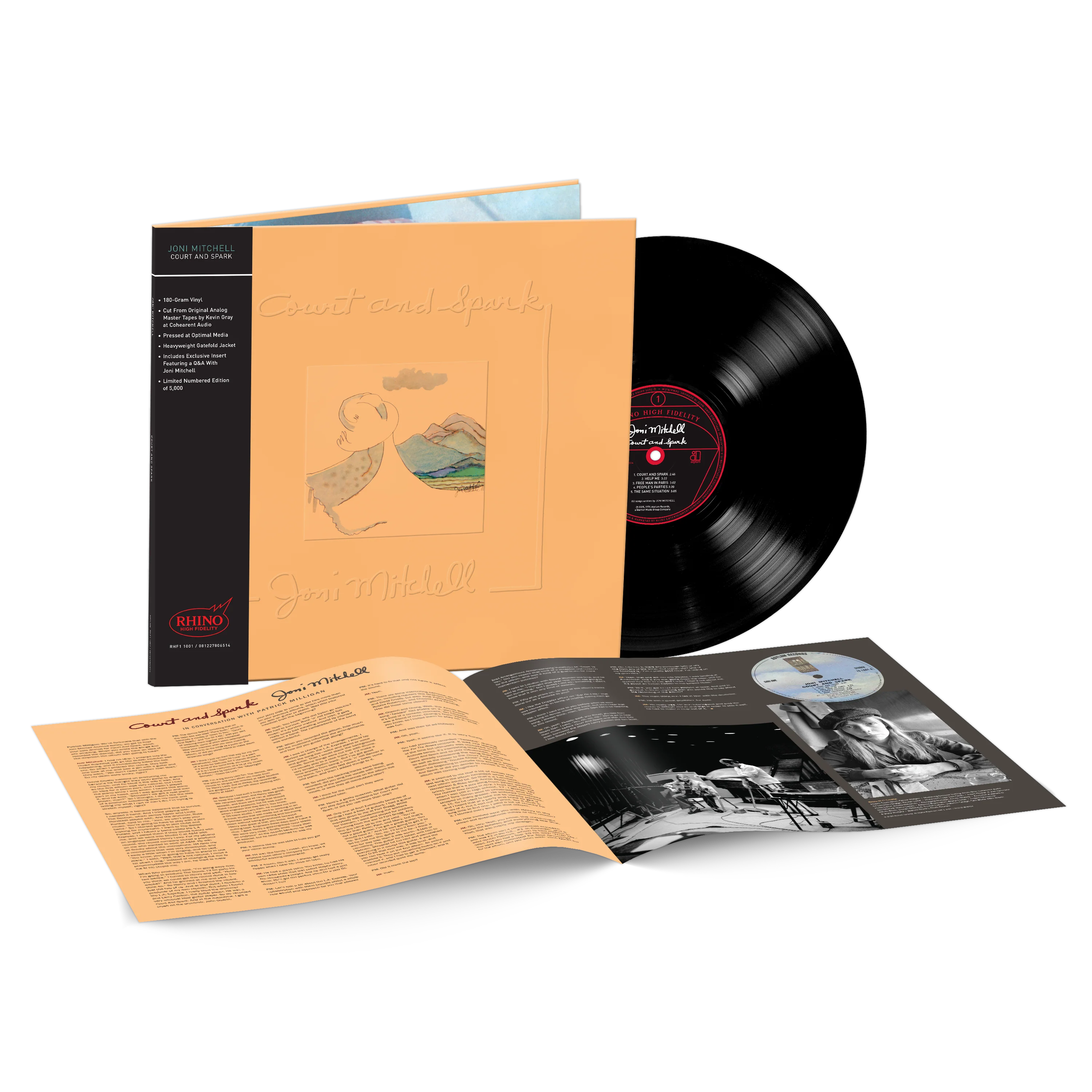 Court and Spark (Rhino High Fidelity) Vinyl