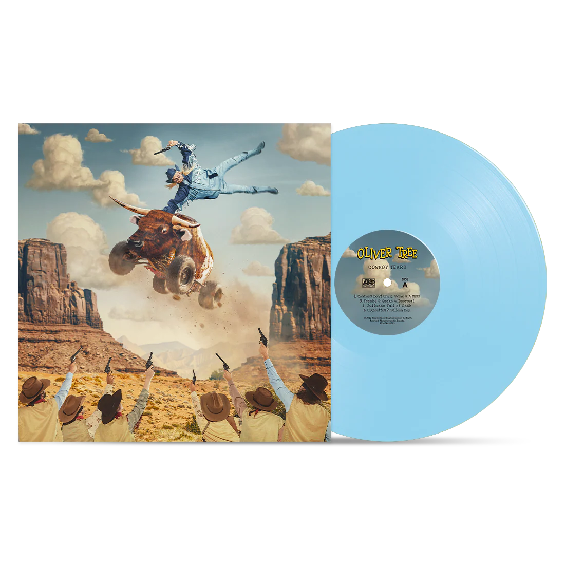 Cowboy Tears Baby Blue Vinyl - Image 2