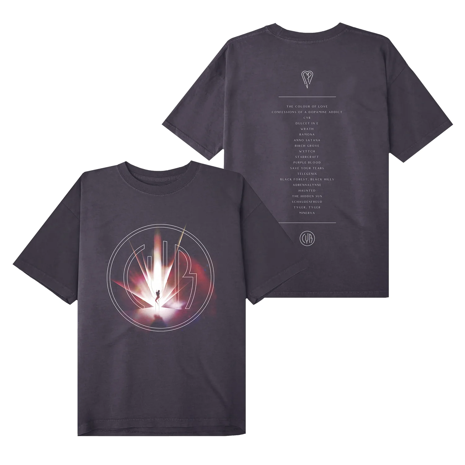 Cyr Track List T-Shirt