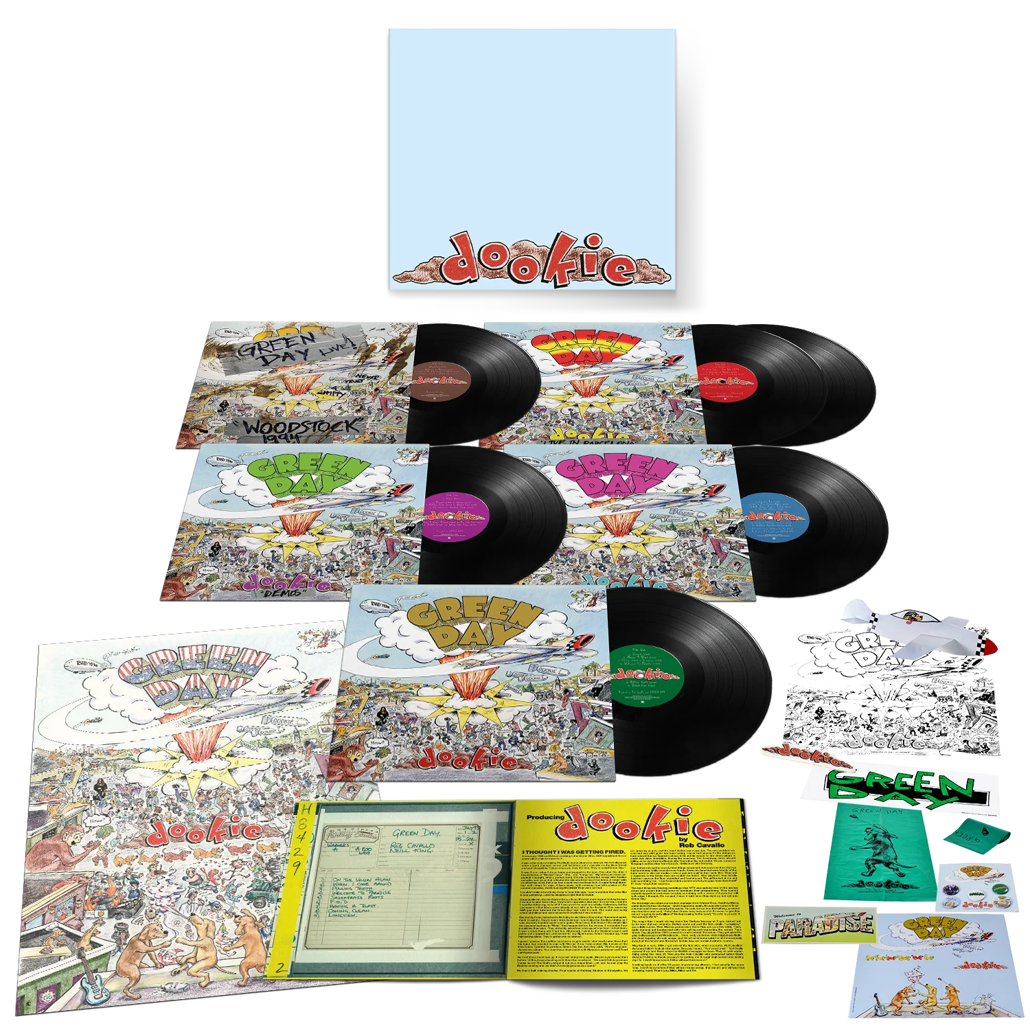 Dookie 30th Anniversary Black Vinyl Box Set