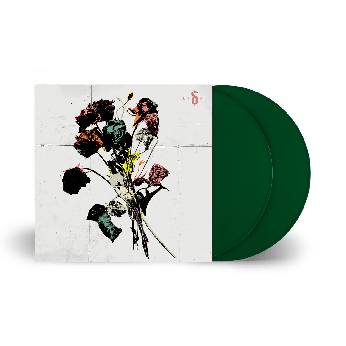 EI8HT - T-Shirt & Vinyl with Signed Artcard - Image 2