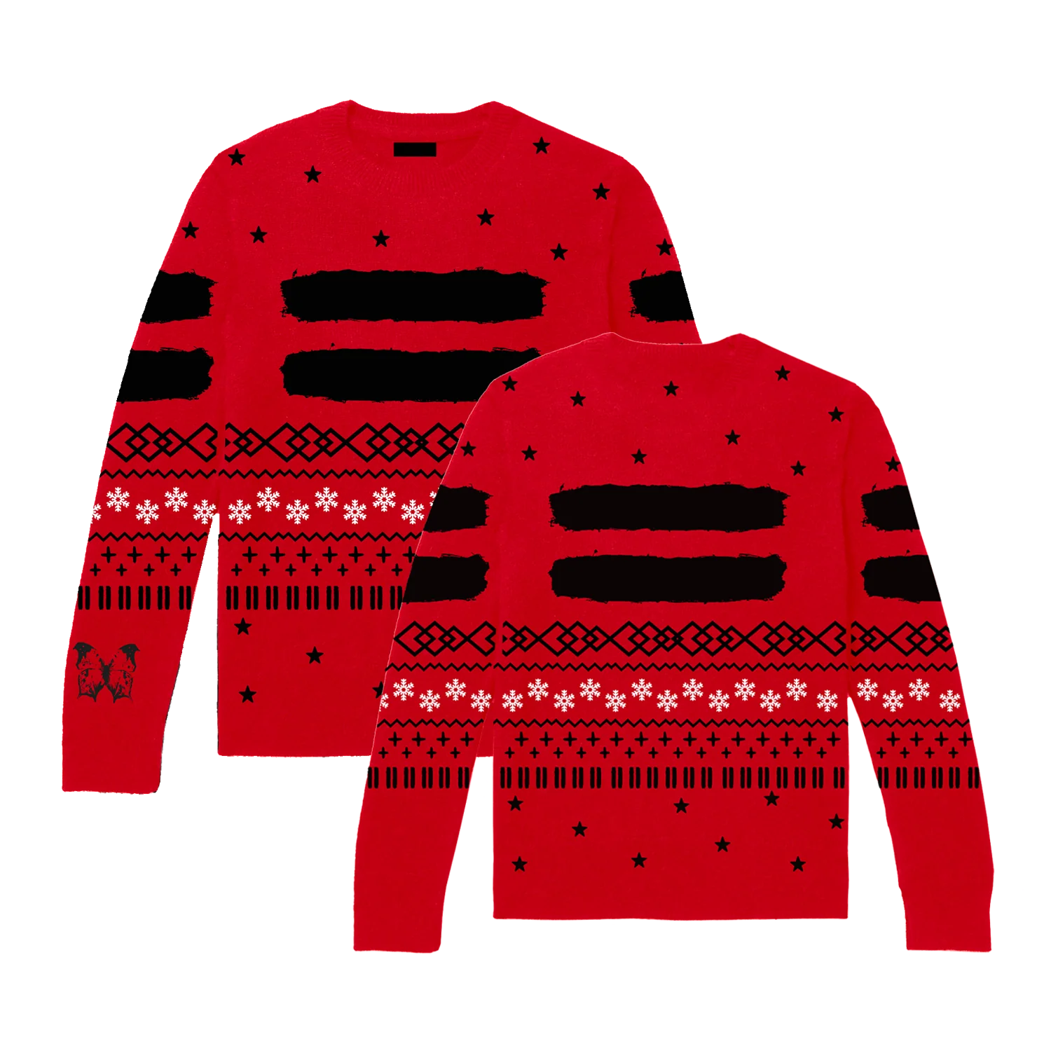 Equals Red Christmas Jumper