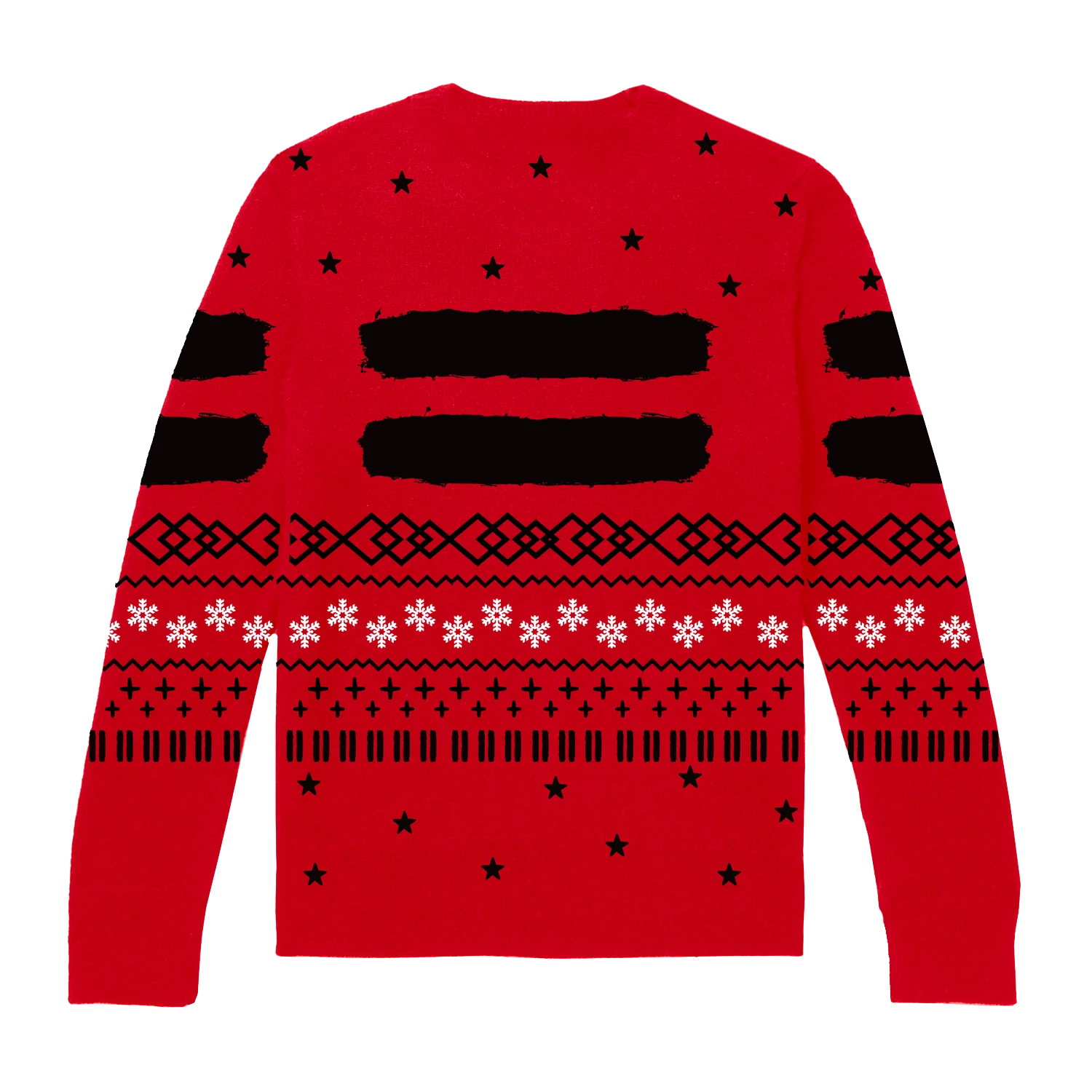 Equals Red Christmas Jumper - Image 3