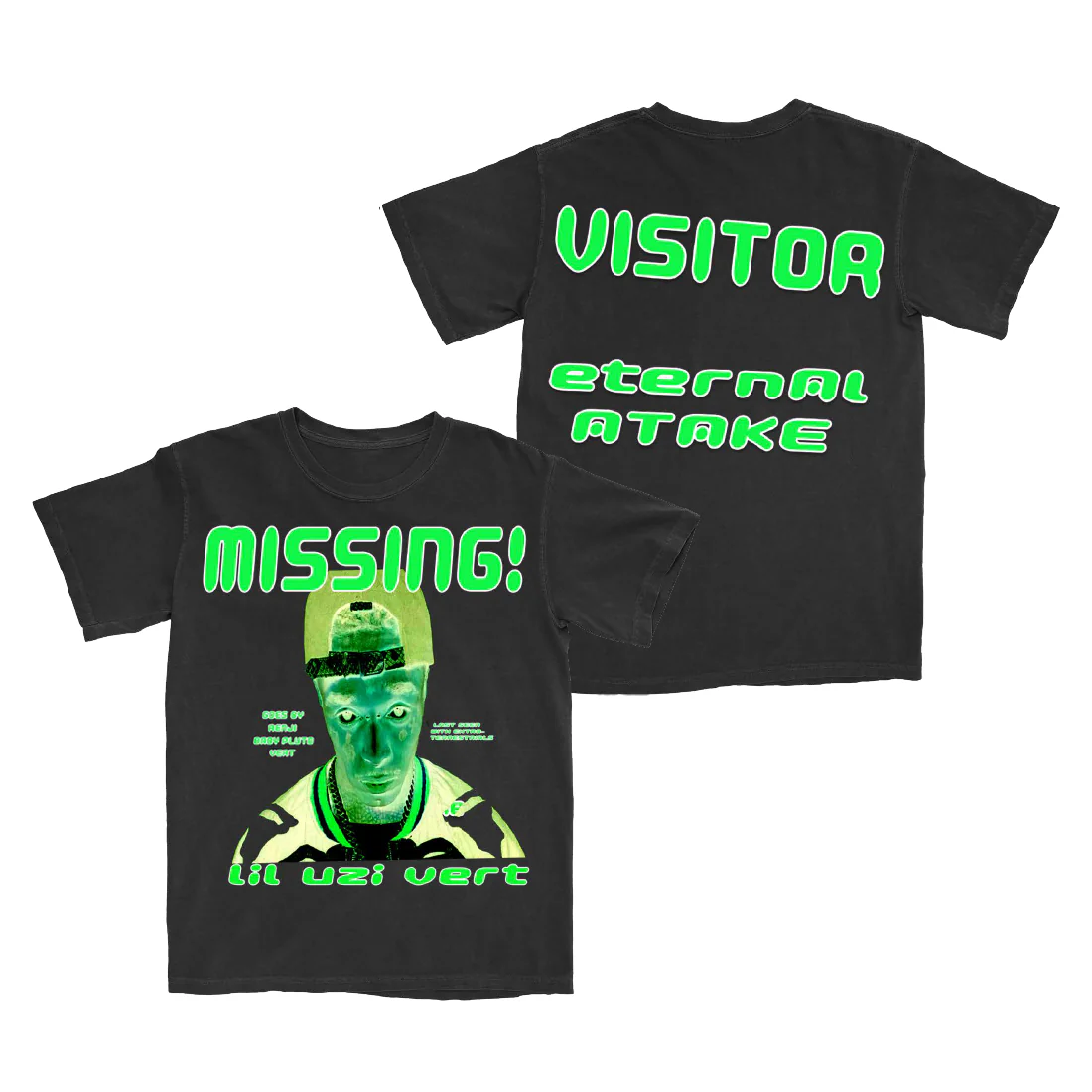 Eternal Atake Missing Visitor T-Shirt - Image 2
