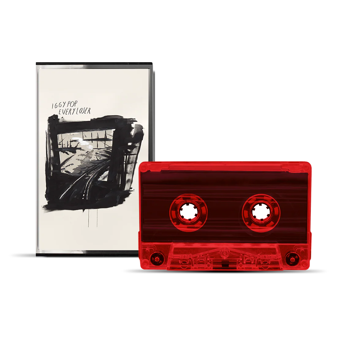 EVERY LOSER Transparent Blood Red Cassette