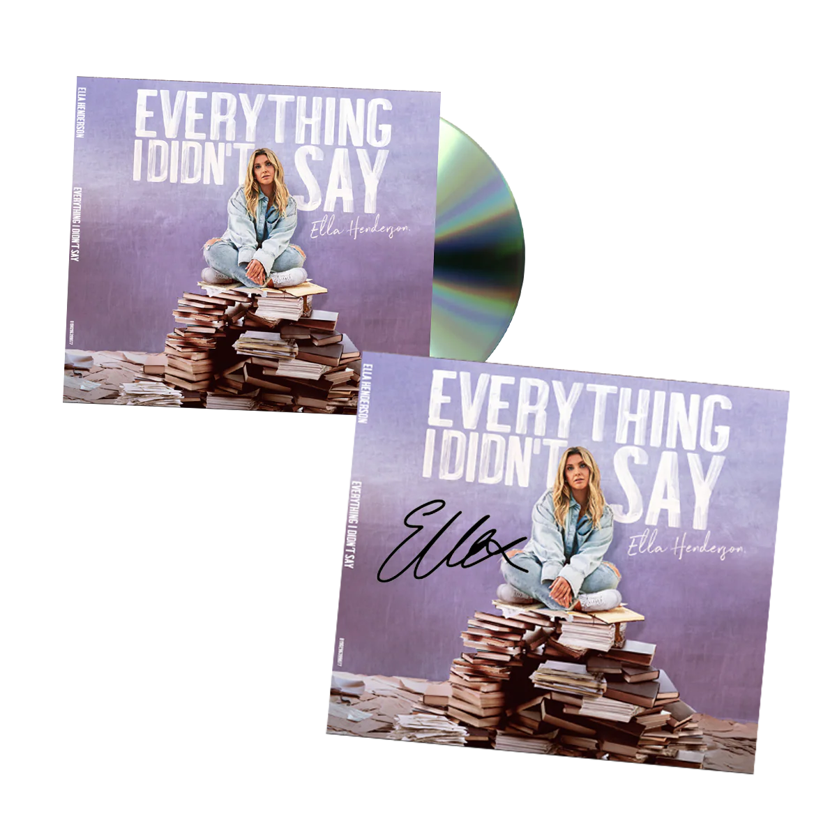 Everything I Didn't Say CD with signed artcard