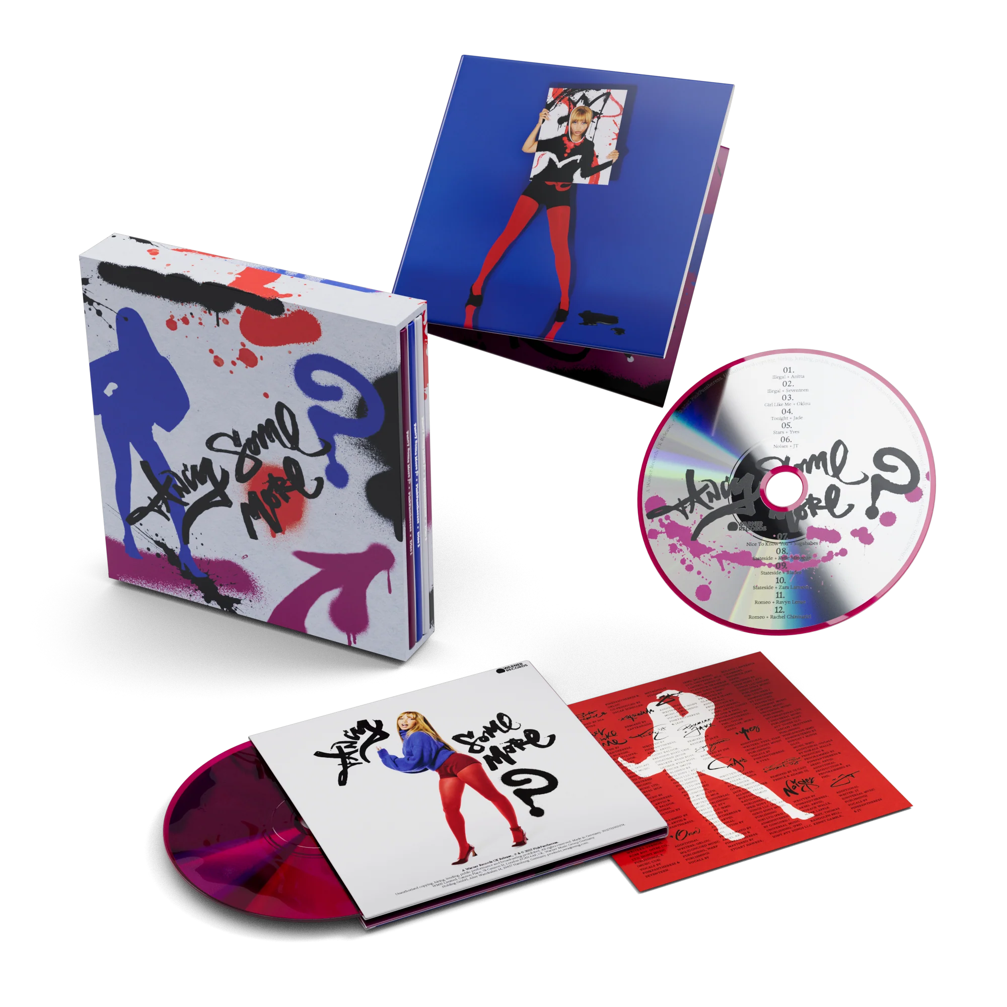 'Fancy Some More?' 3CD Coloured Disc Mini Gatefold