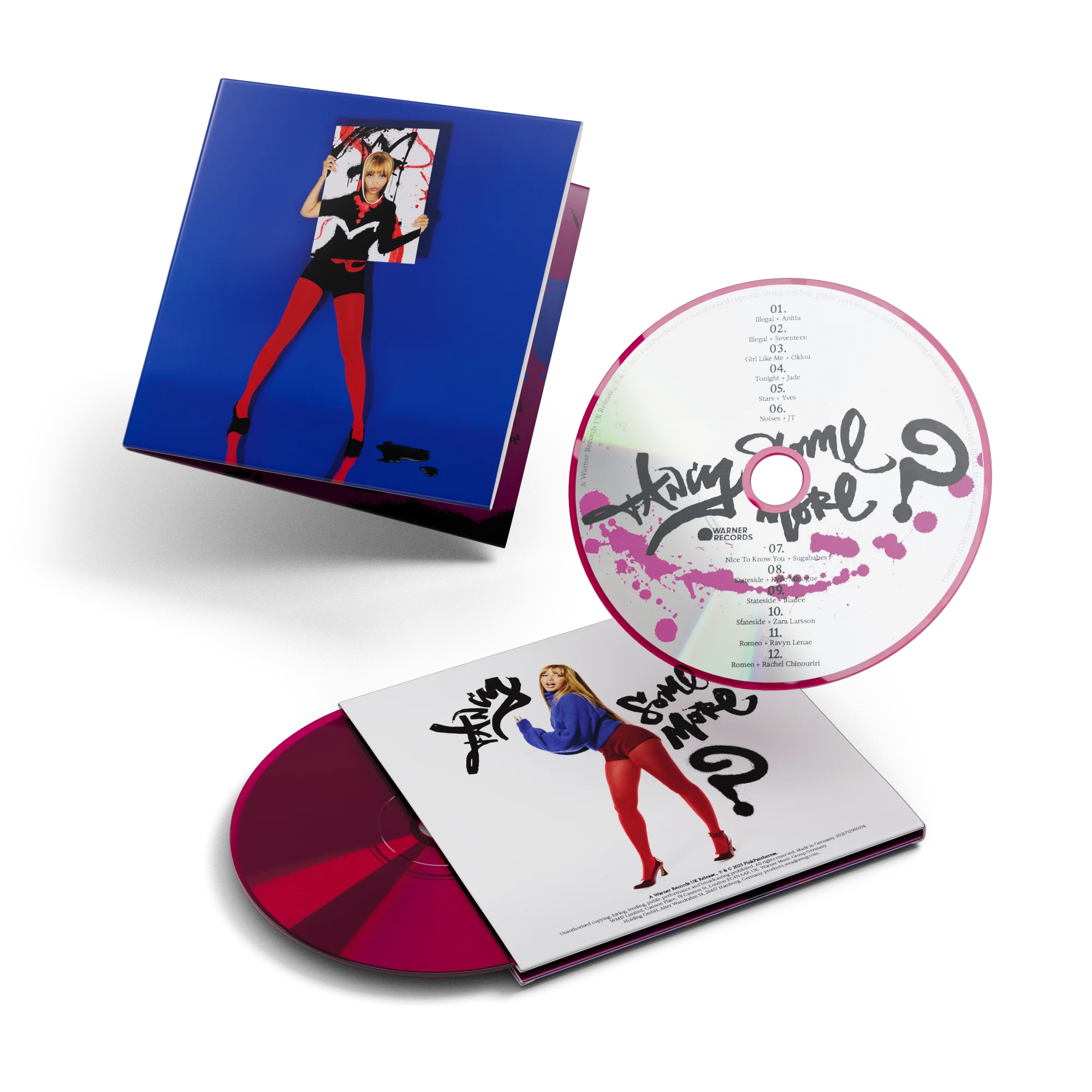 'Fancy Some More?' 3CD Coloured Disc Mini Gatefold - Image 2