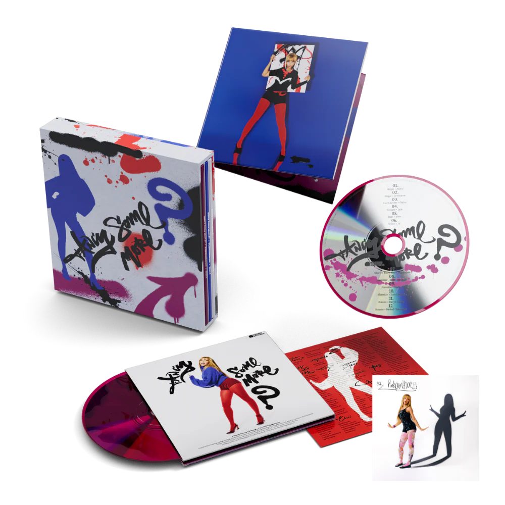 'Fancy Some More?' 3CD Coloured Disc Mini Gatefold with PinkPantheress Signed Artcard