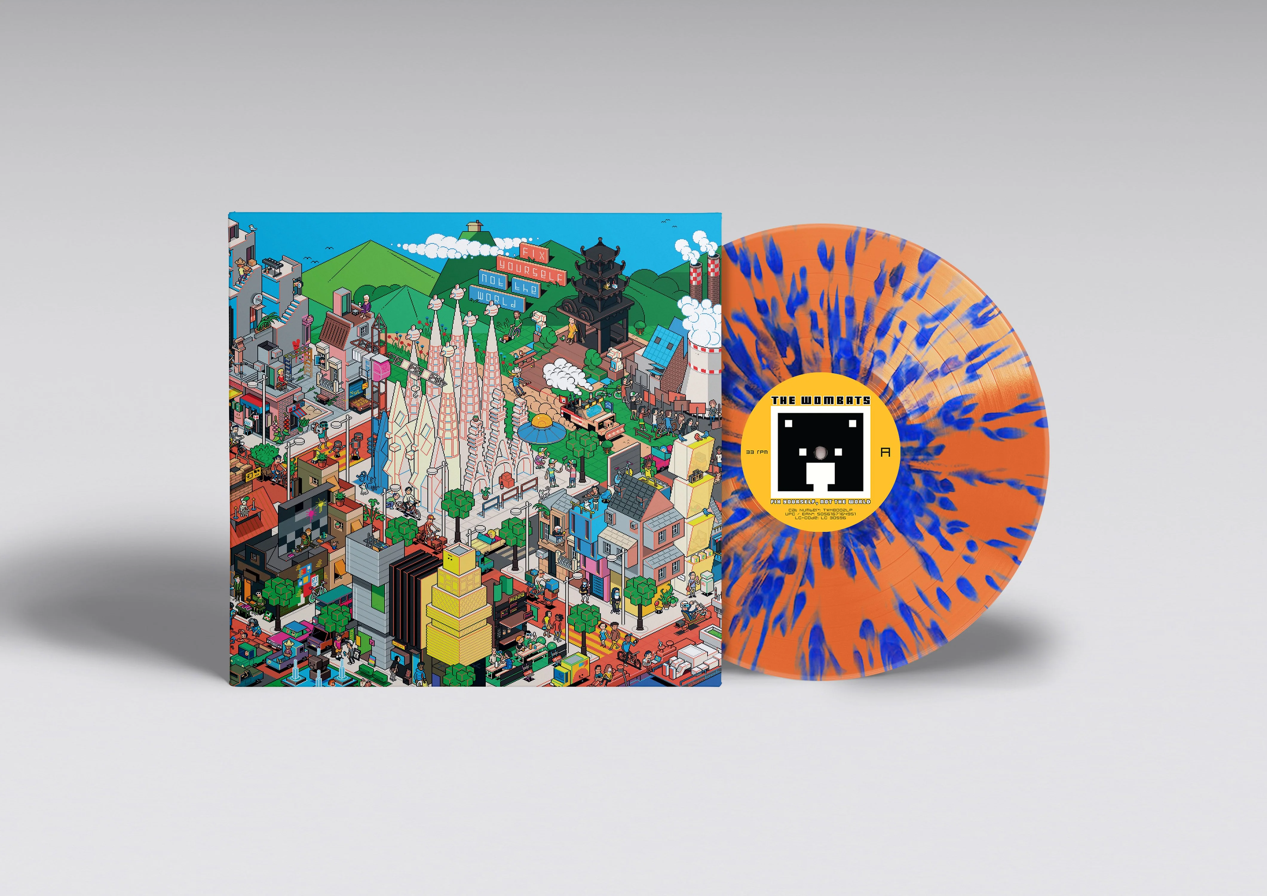 Fix Yourself, Not The World Exclusive Splatter Vinyl - Image 2