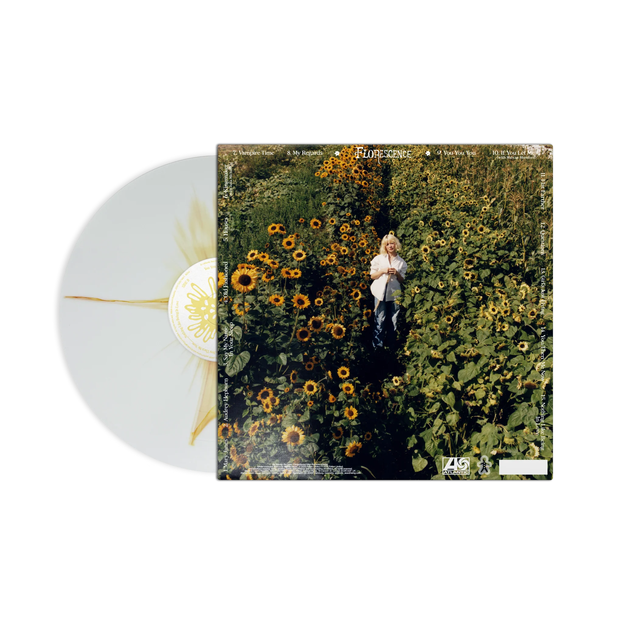 Florescence Daffodil Edition EcoRecord with Signed Art Card - Image 3