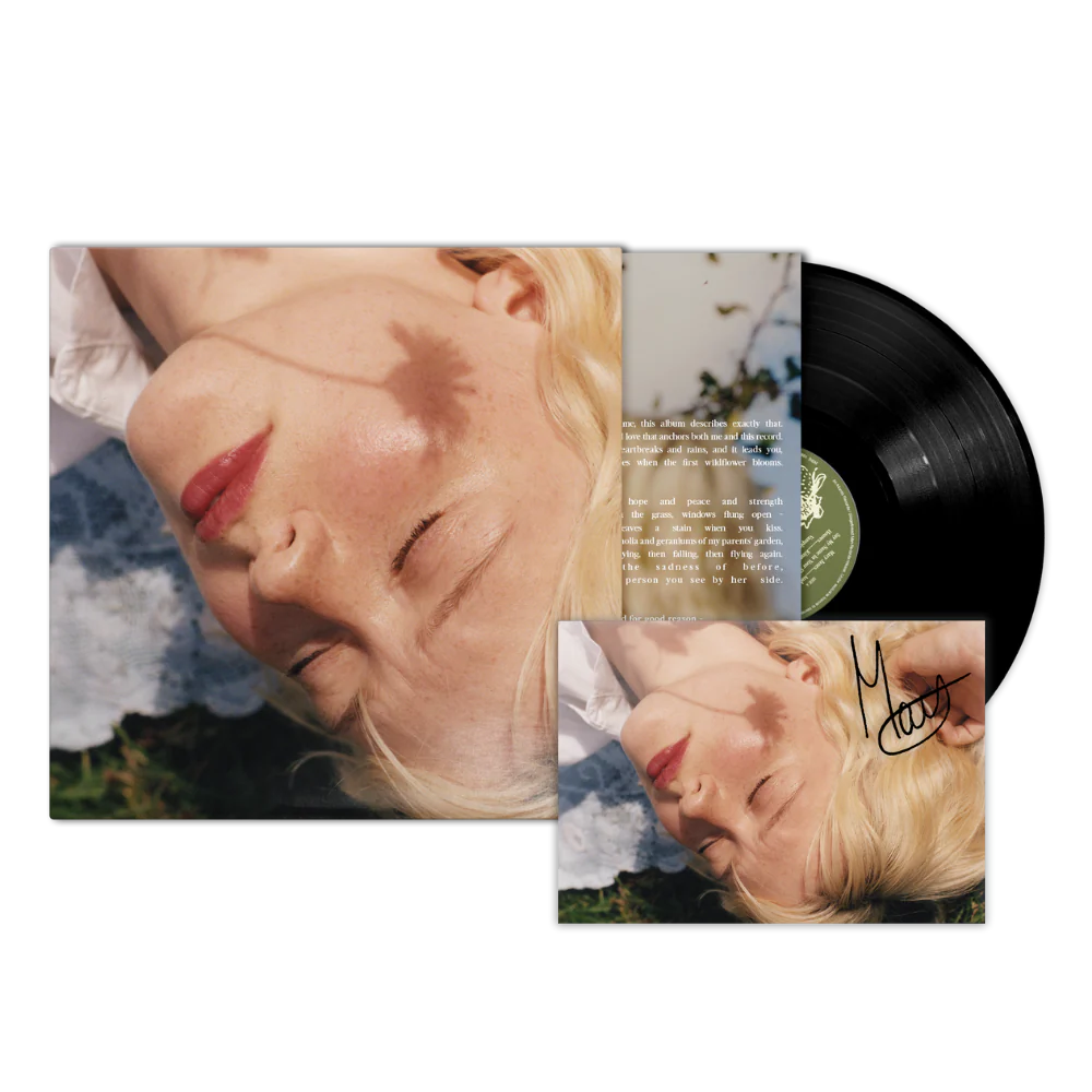 Florescence Daisy Edition Black EcoRecord with Signed Art Card