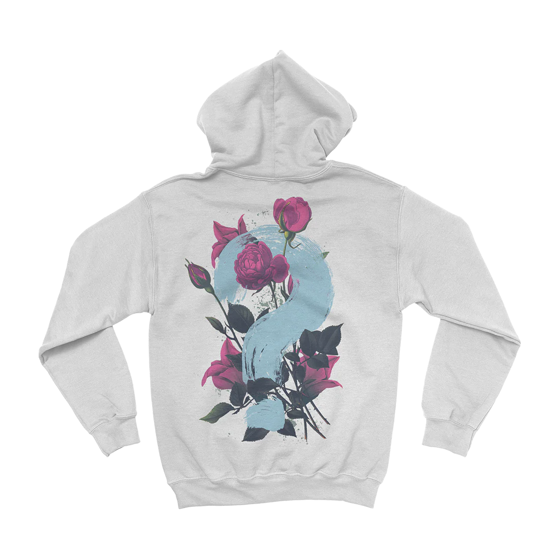 Flower Square Pullover Hoodie - Image 3