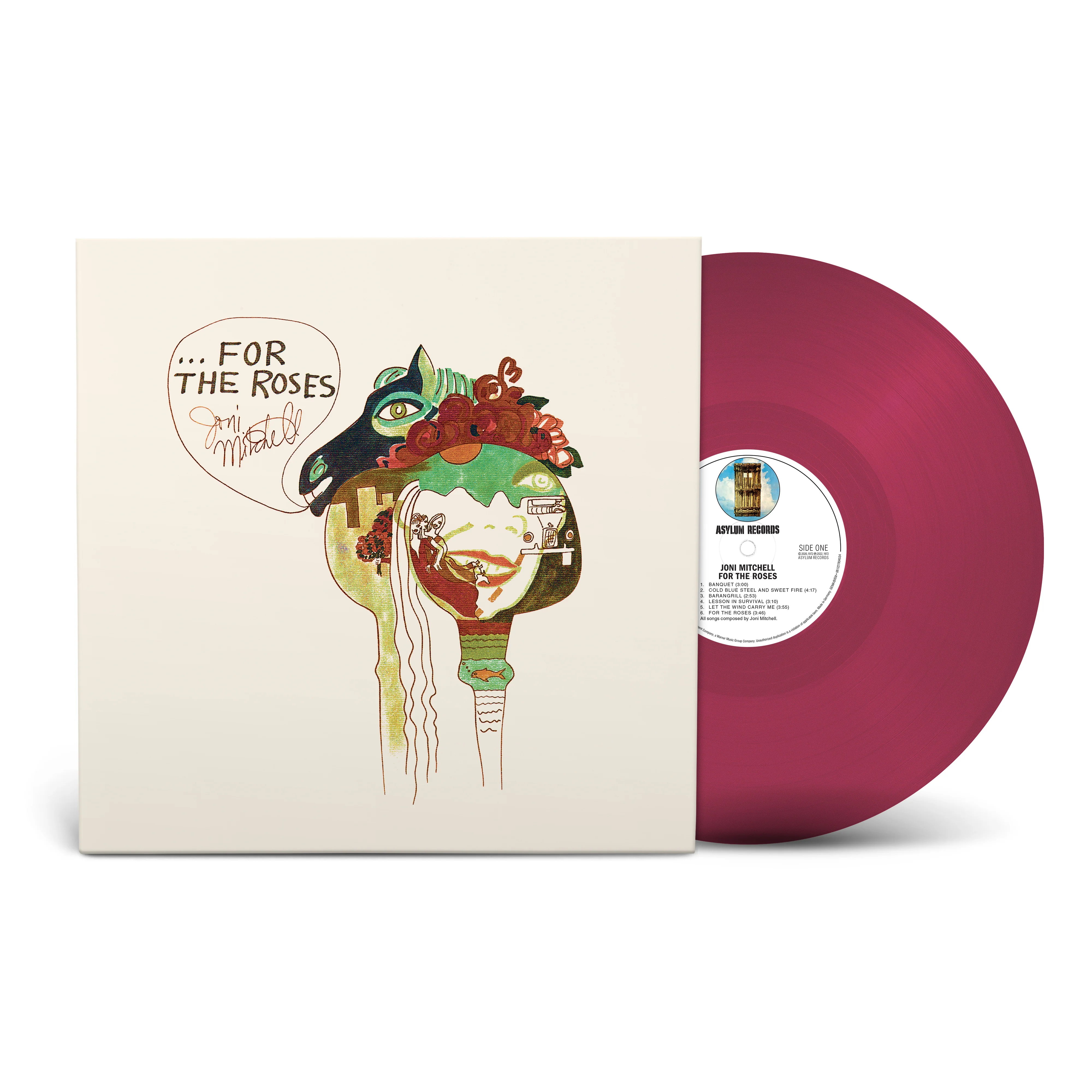 For The Roses (Rose Colored Vinyl)