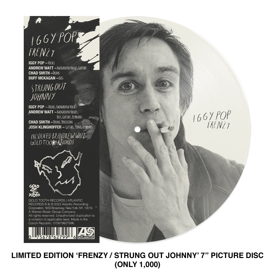 Frenzy / Strung Out Johnny 7” Picture Disc