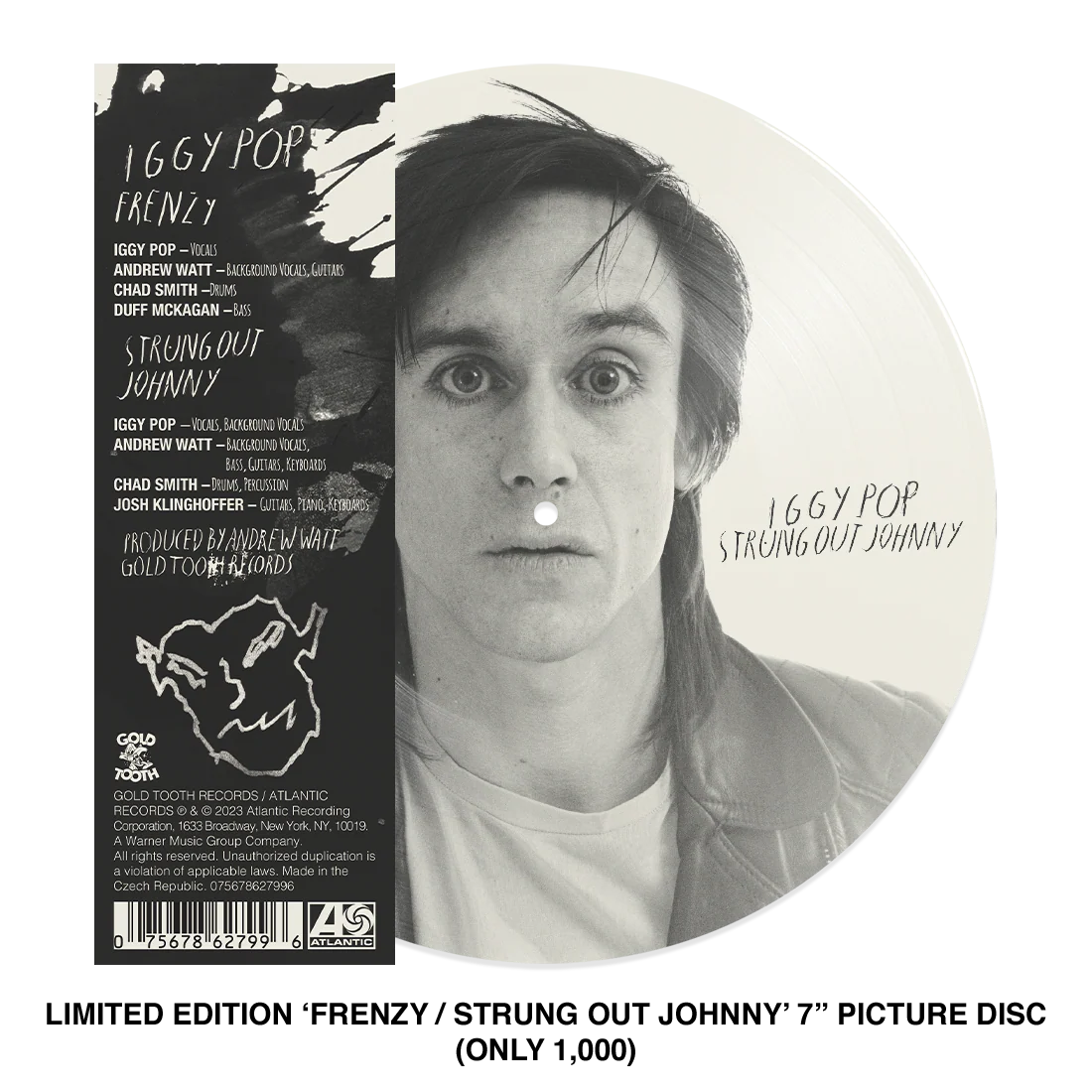 Frenzy / Strung Out Johnny 7” Picture Disc - Image 2