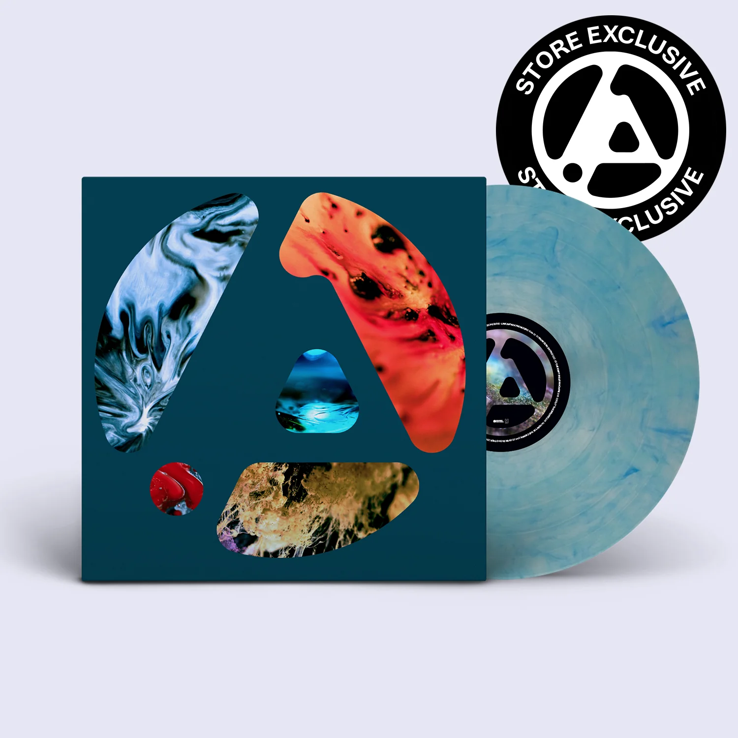 FROM ZERO ALTERNATE COVER 2 BLUEBERRY VINYL LP