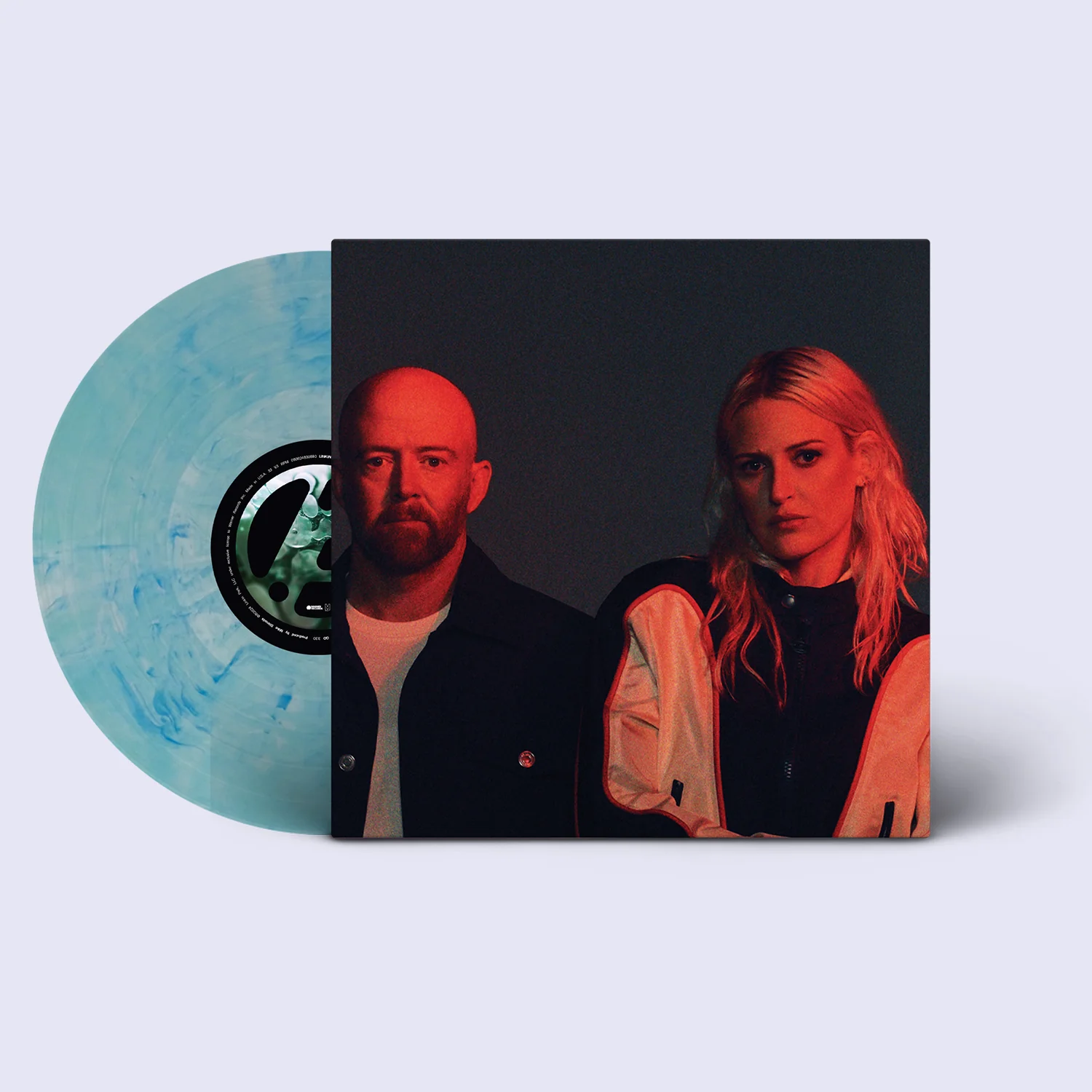 FROM ZERO ALTERNATE COVER 2 BLUEBERRY VINYL LP - Image 2